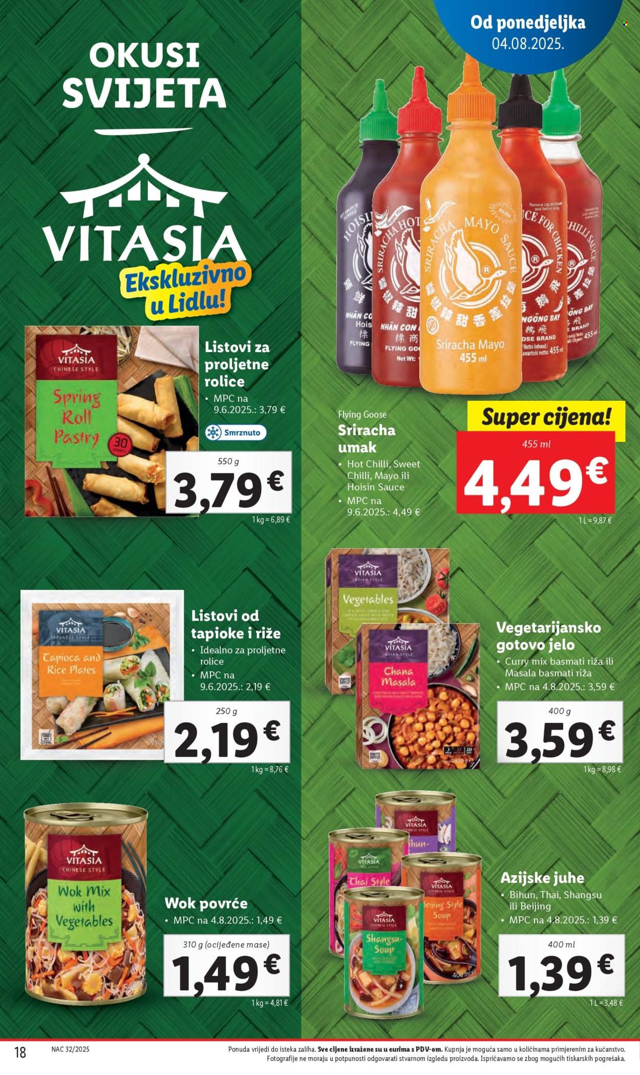 LIDL katalog - Od ponedeljka 04.08.2025.