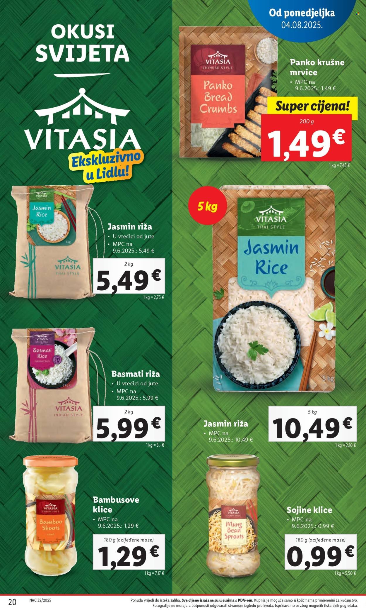 LIDL katalog - Od ponedeljka 04.08.2025.