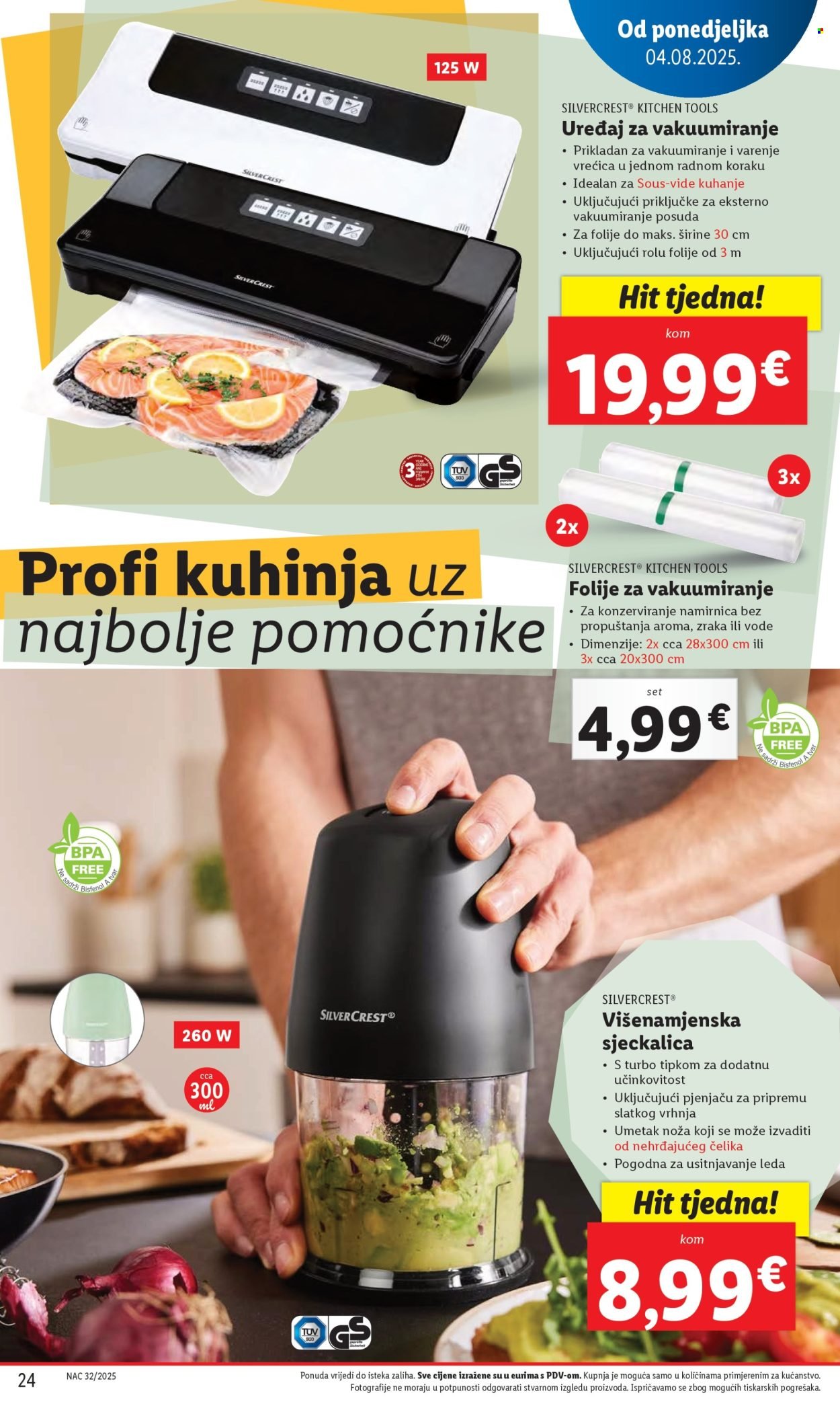 LIDL katalog - Od ponedeljka 04.08.2025.