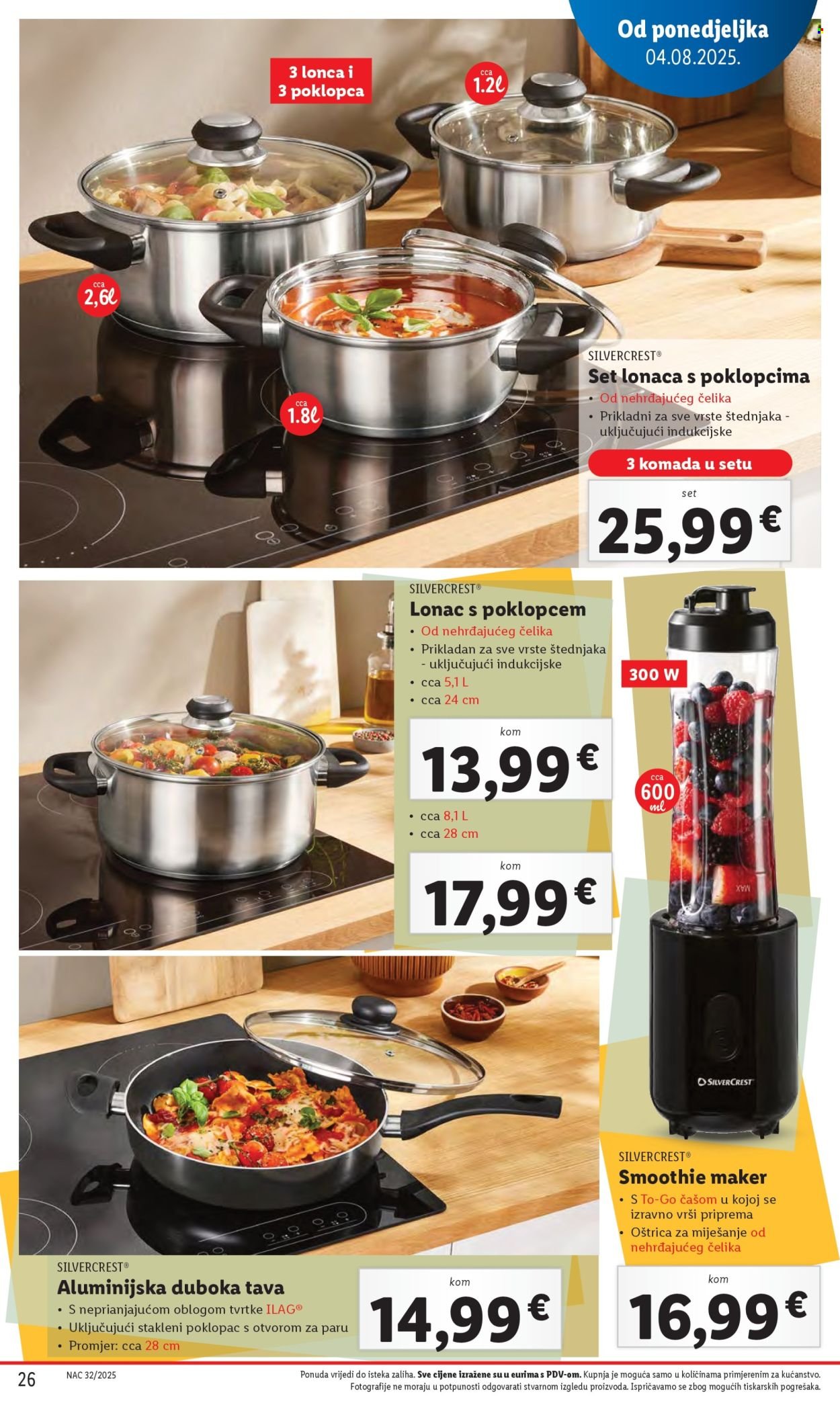 LIDL katalog - Od ponedeljka 04.08.2025.