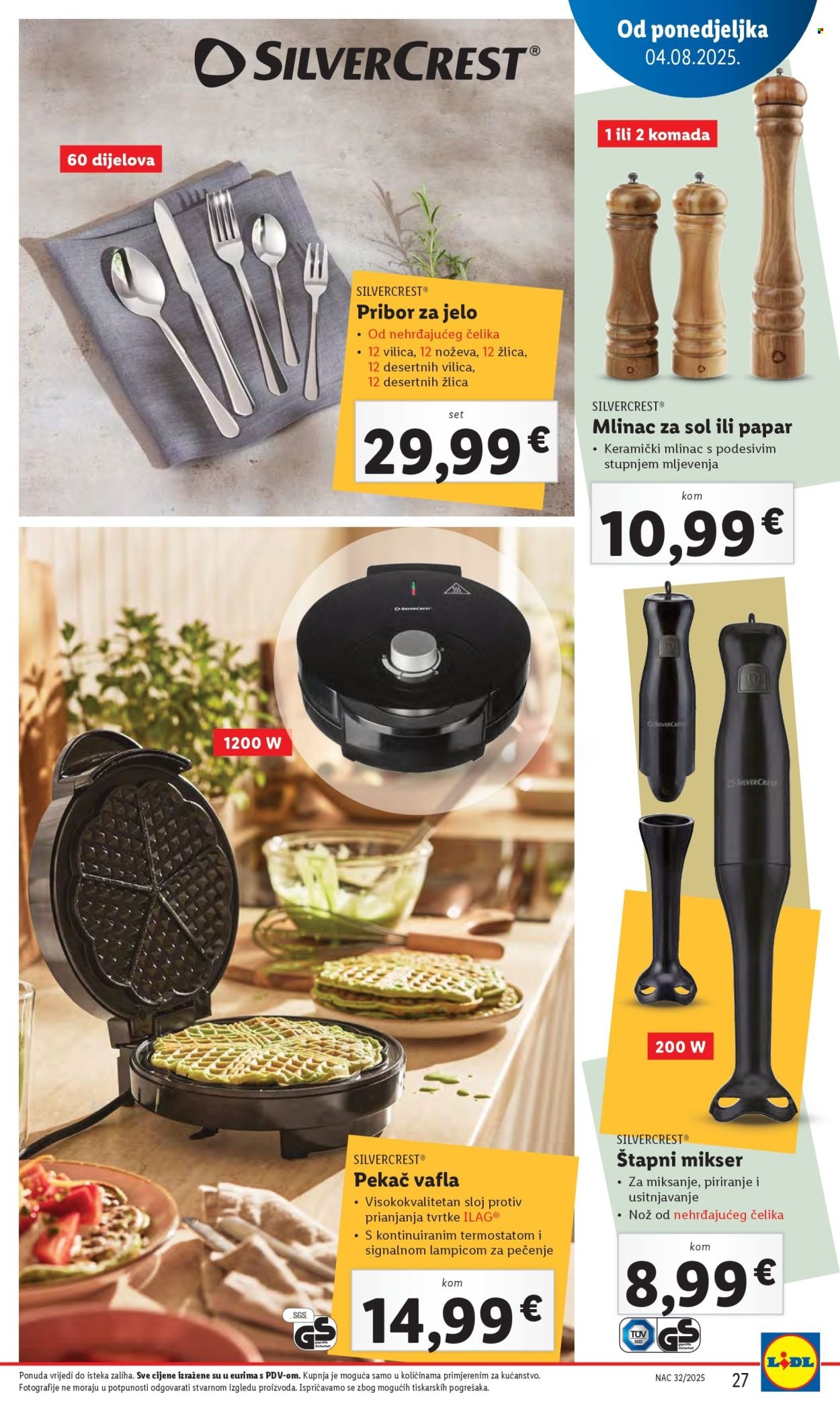 LIDL katalog - Od ponedeljka 04.08.2025.