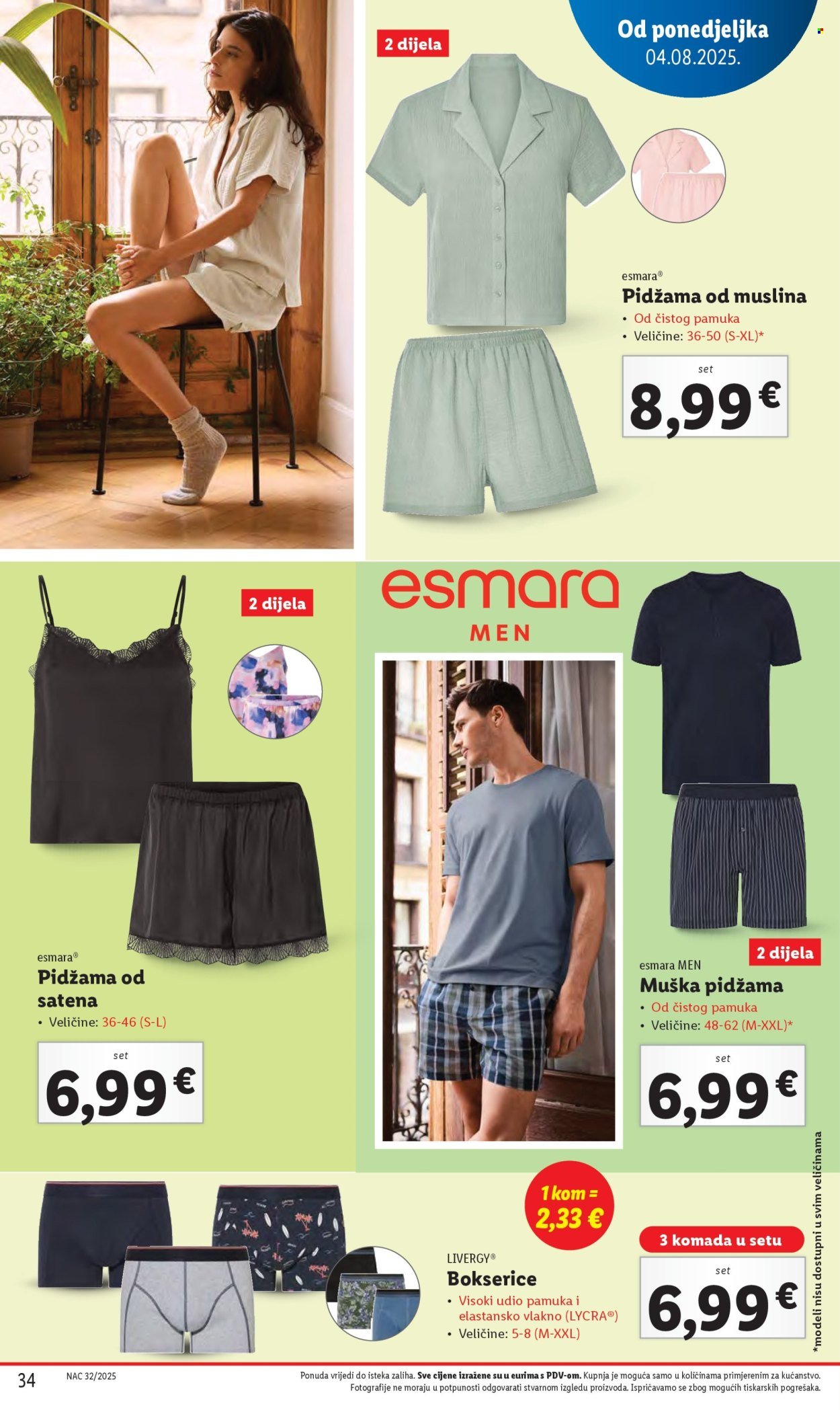 LIDL katalog - Od ponedeljka 04.08.2025.
