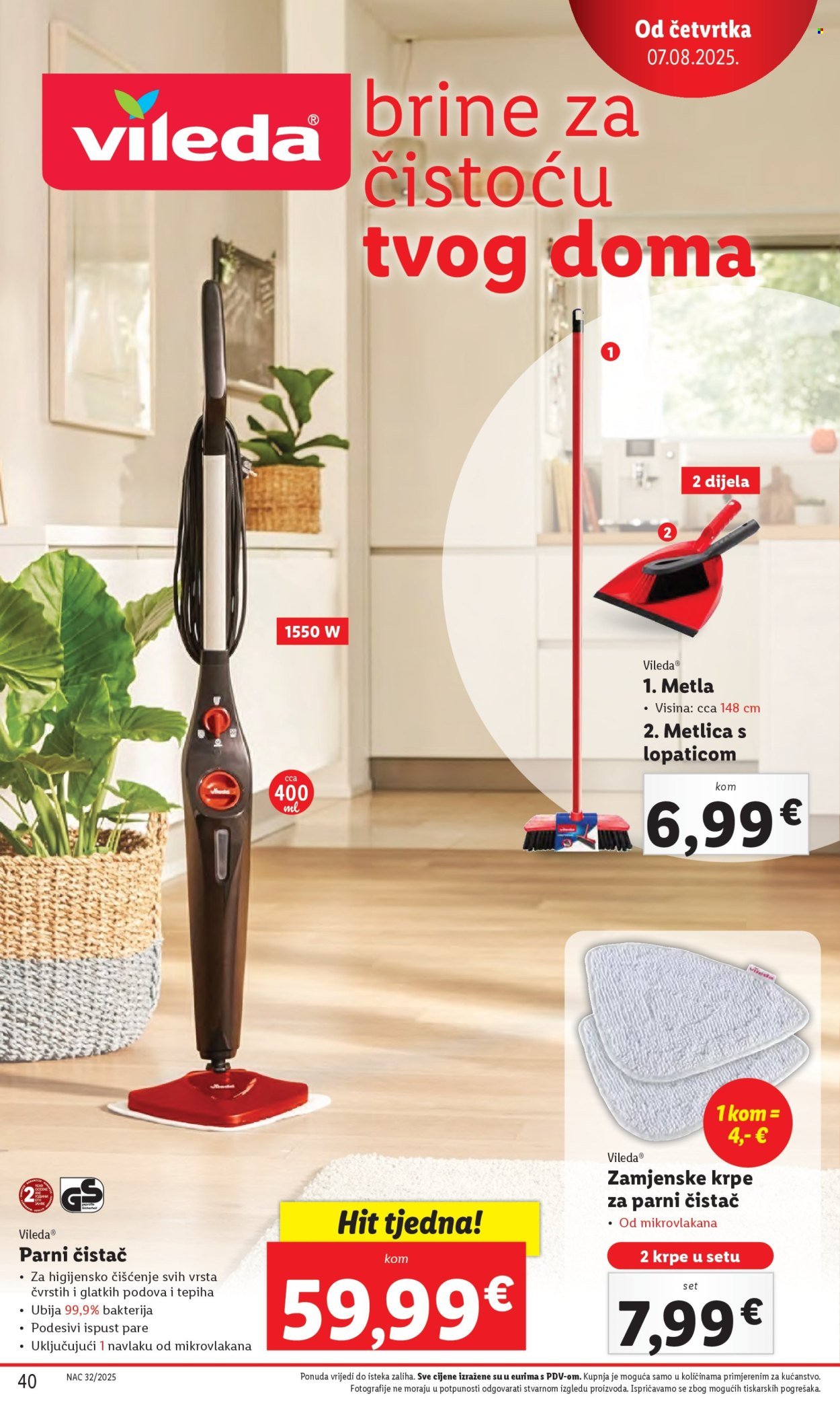 LIDL katalog - Od ponedeljka 04.08.2025.