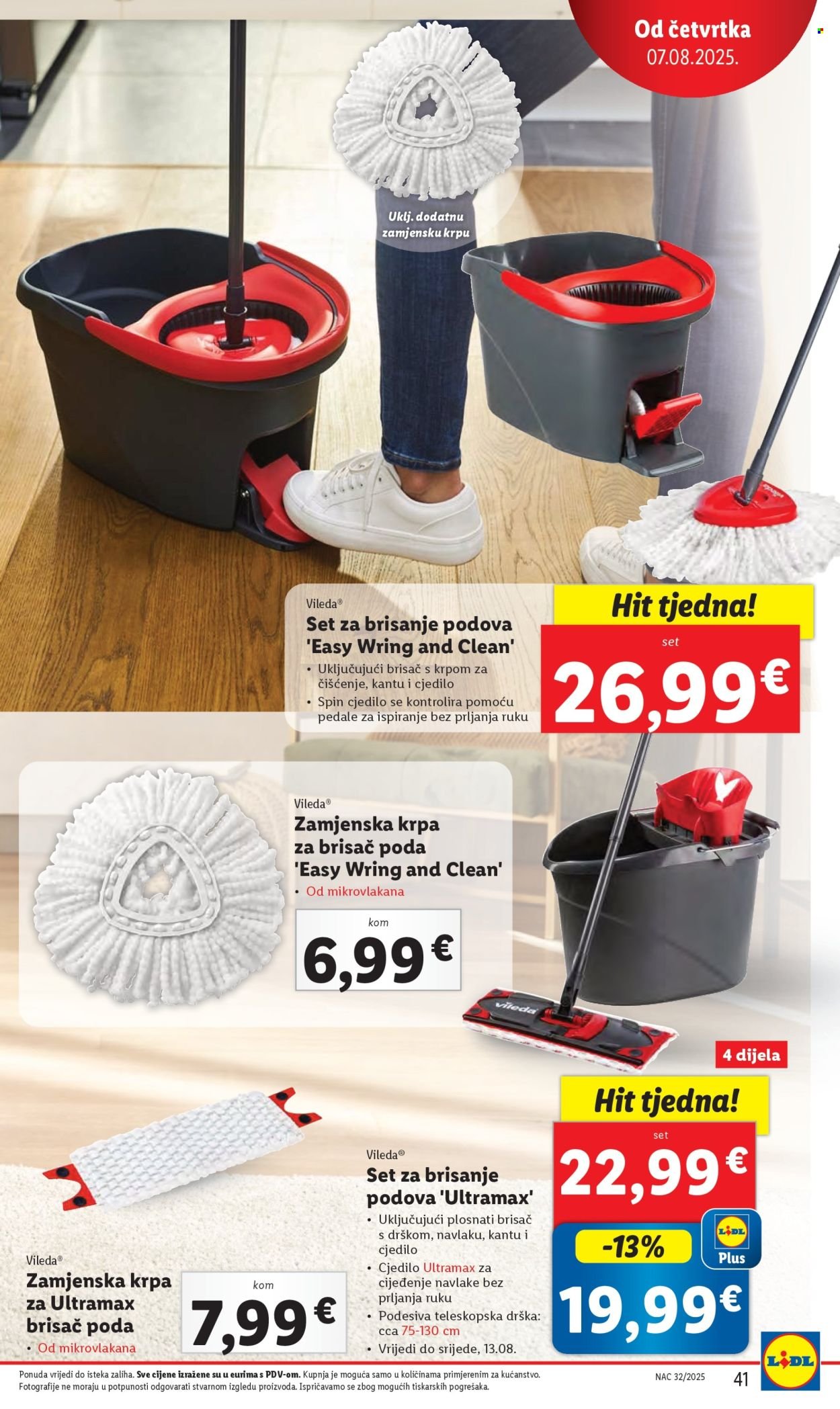 LIDL katalog - Od ponedeljka 04.08.2025.