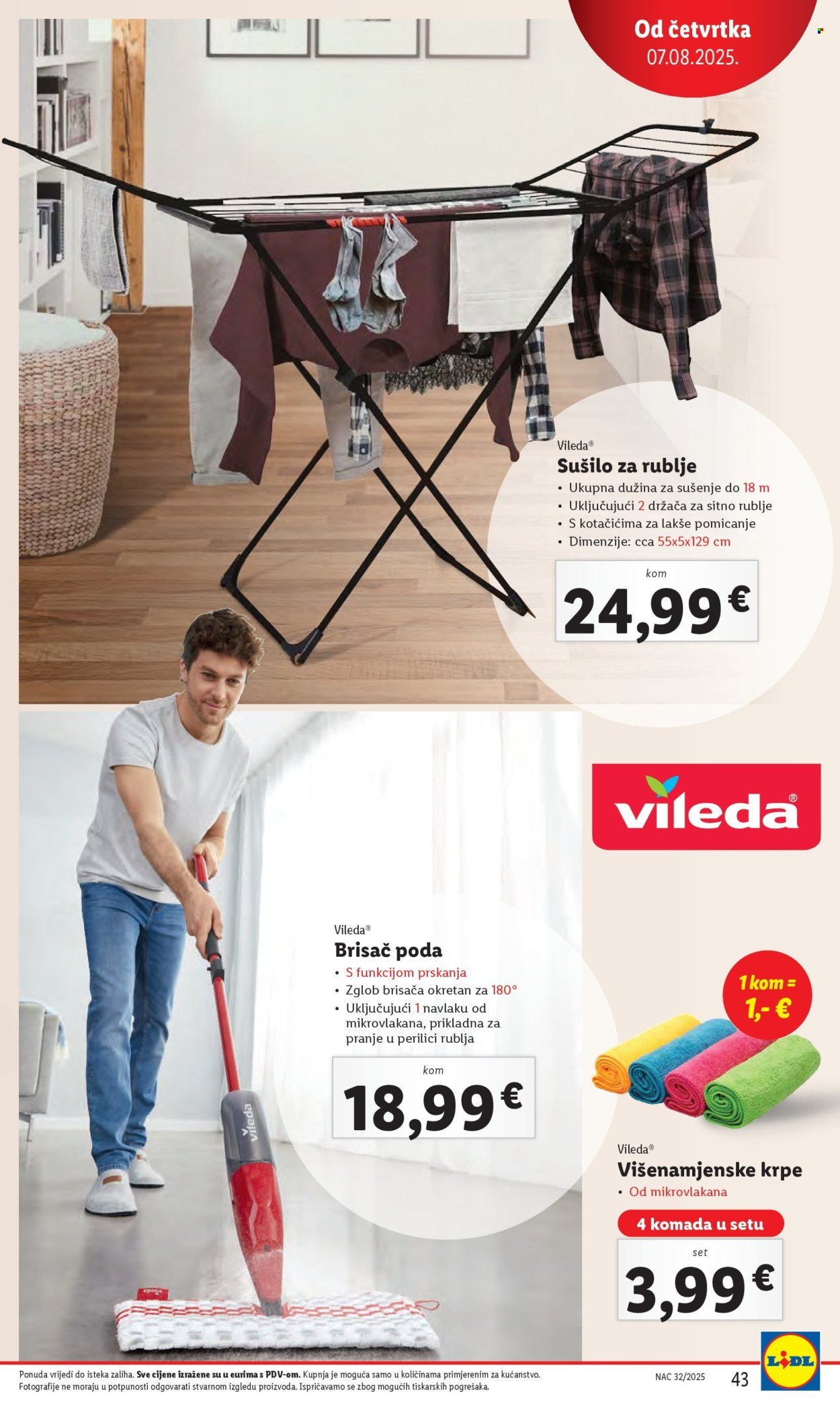 LIDL katalog - Od ponedeljka 04.08.2025.