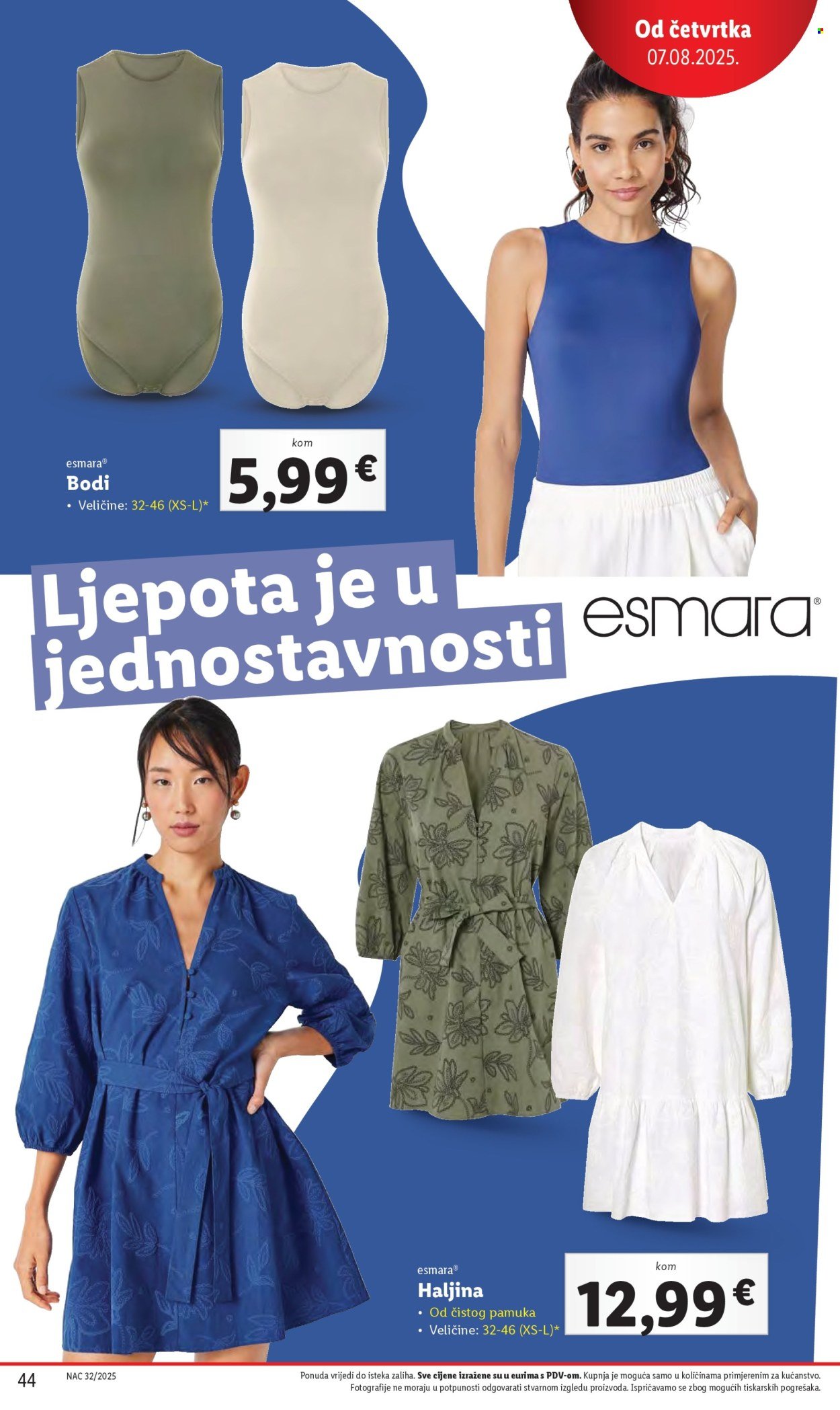 LIDL katalog - Od ponedeljka 04.08.2025.