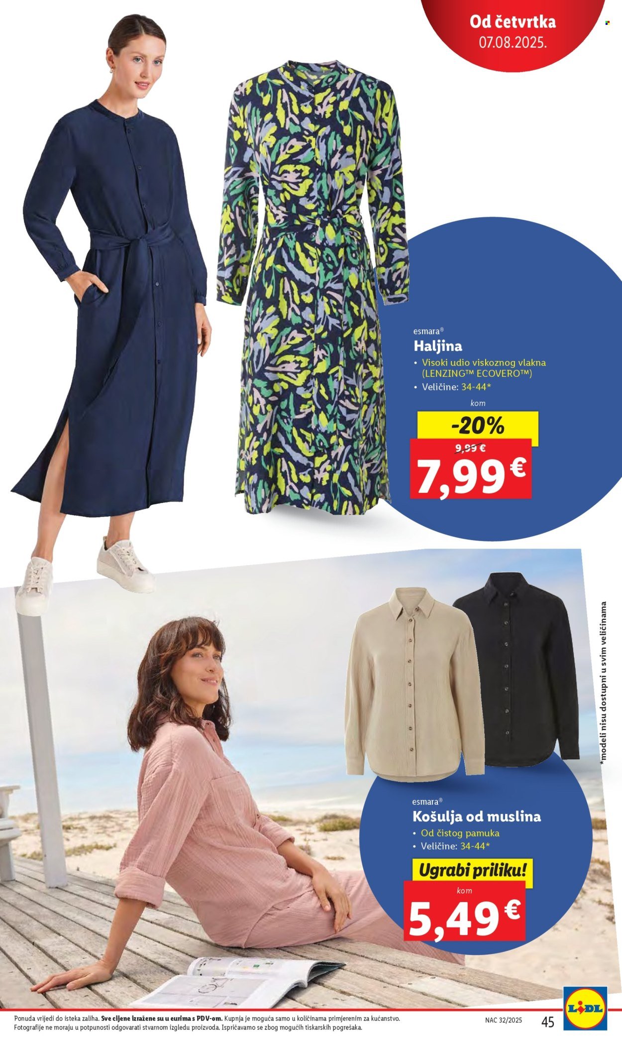 LIDL katalog - Od ponedeljka 04.08.2025.