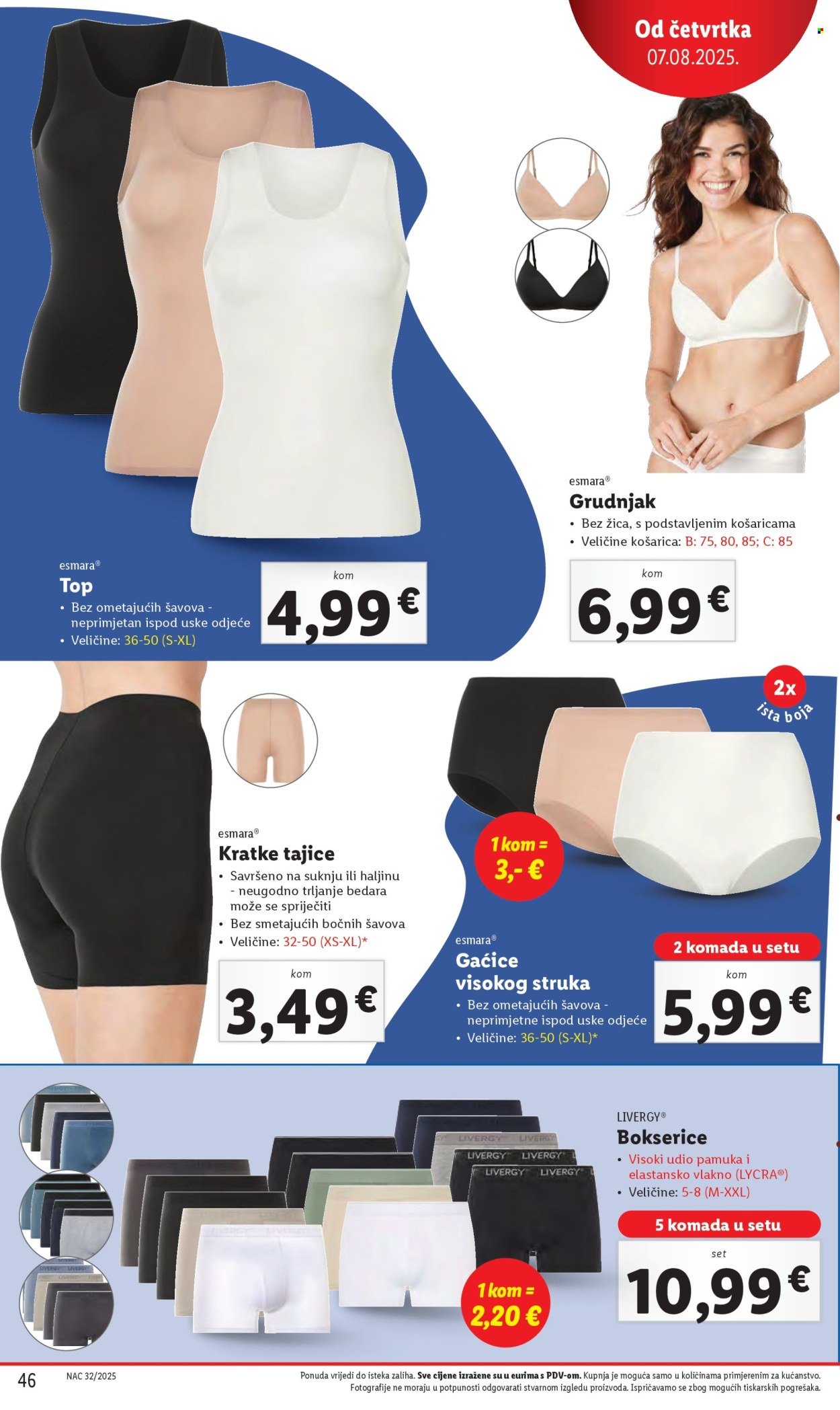LIDL katalog - Od ponedeljka 04.08.2025.