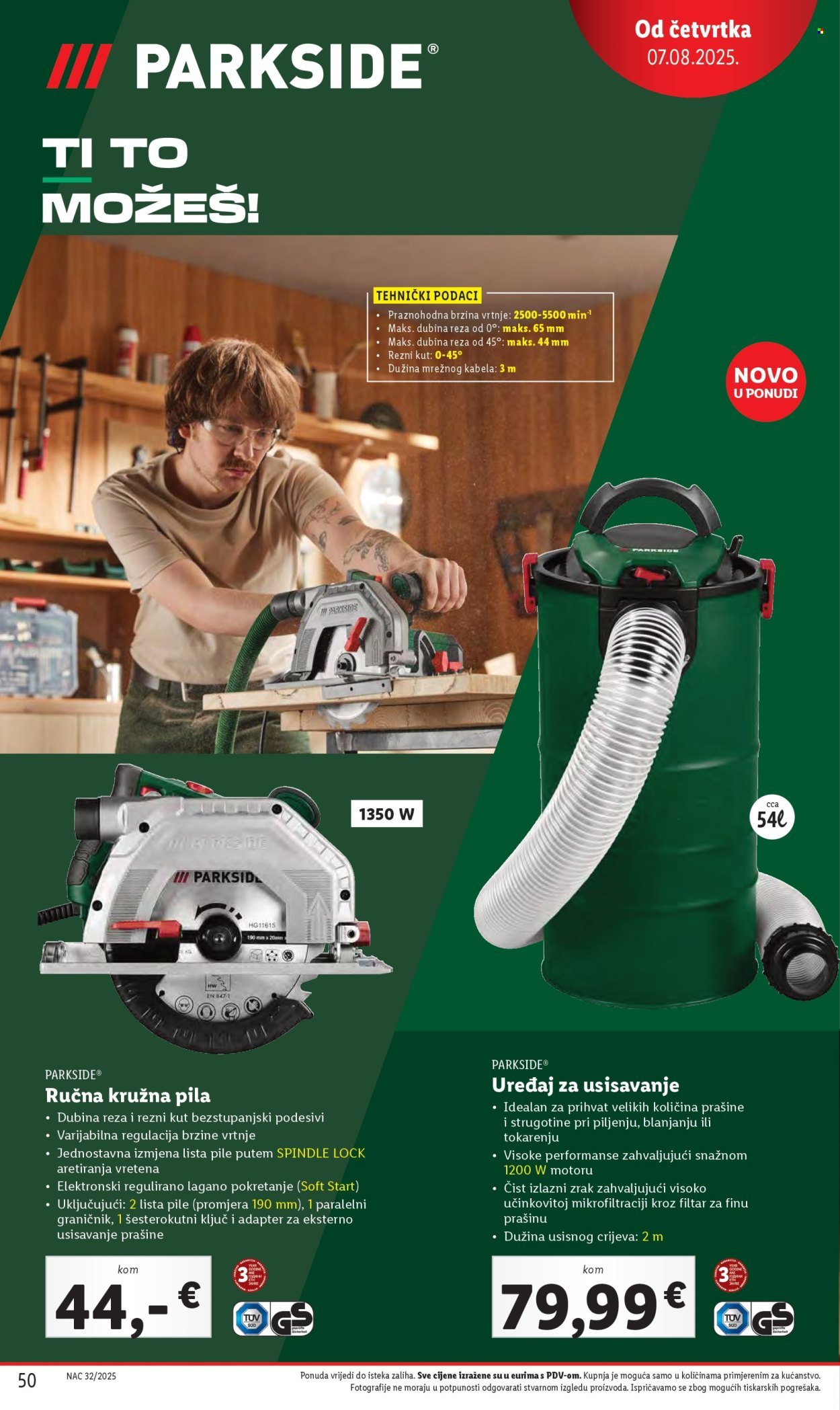 LIDL katalog - Od ponedeljka 04.08.2025.