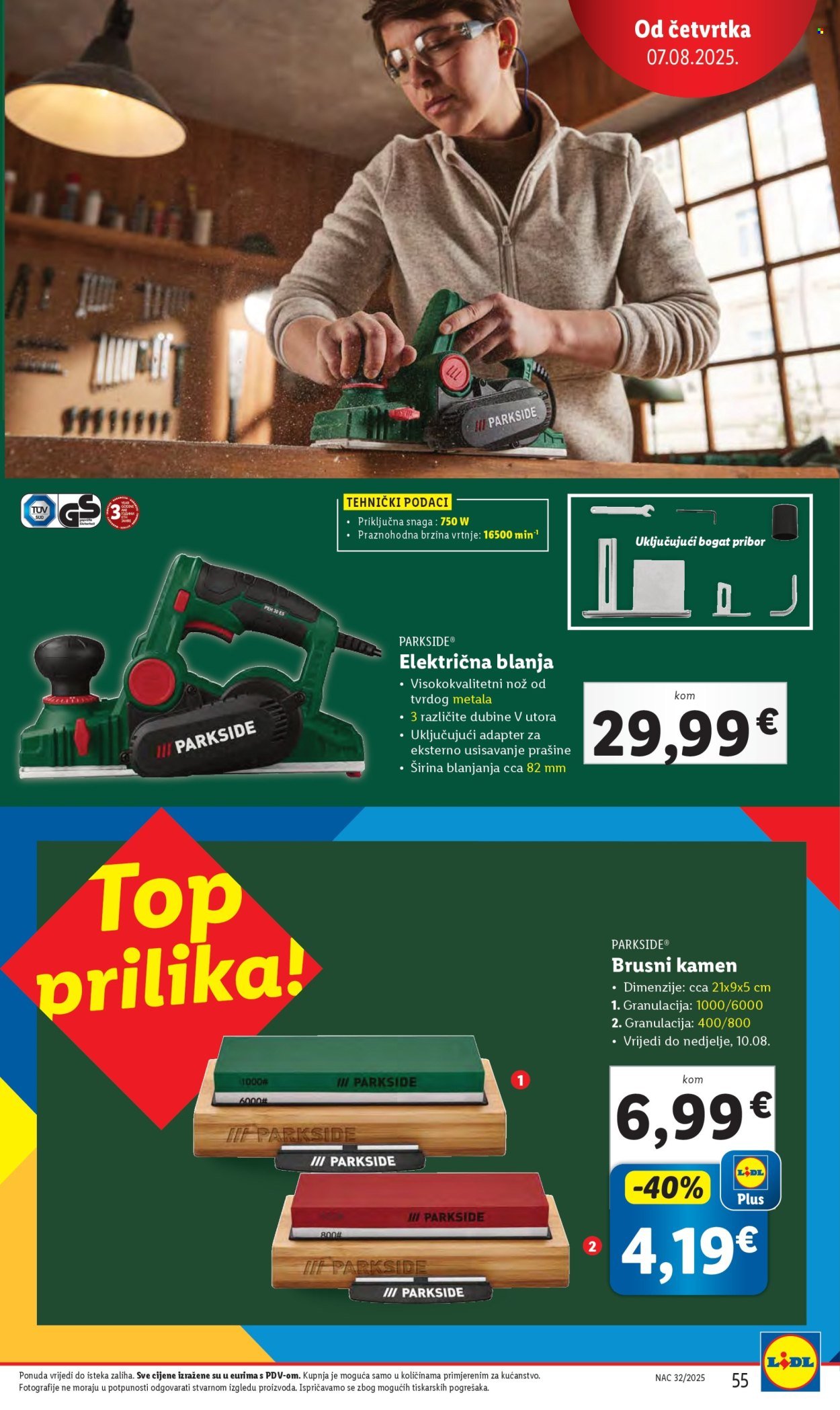 LIDL katalog - Od ponedeljka 04.08.2025.