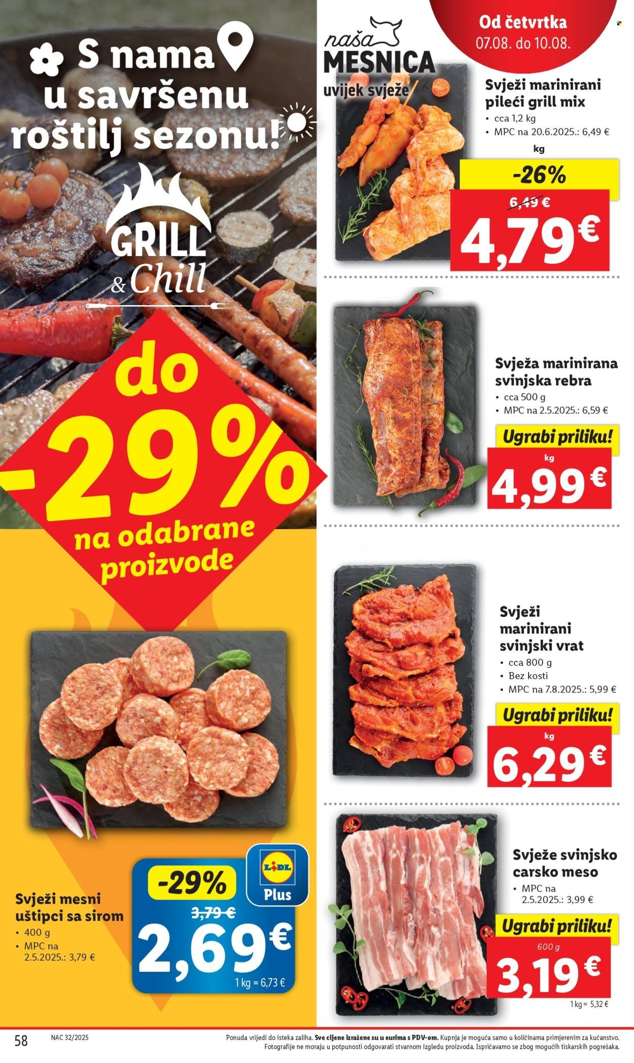 LIDL katalog - Od ponedeljka 04.08.2025.