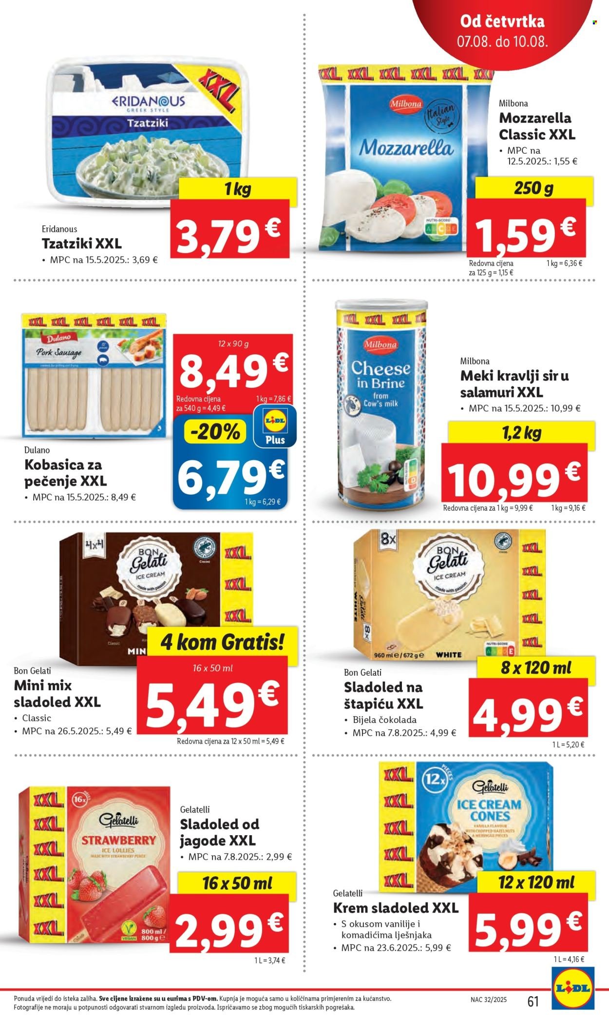 LIDL katalog - Od ponedeljka 04.08.2025.
