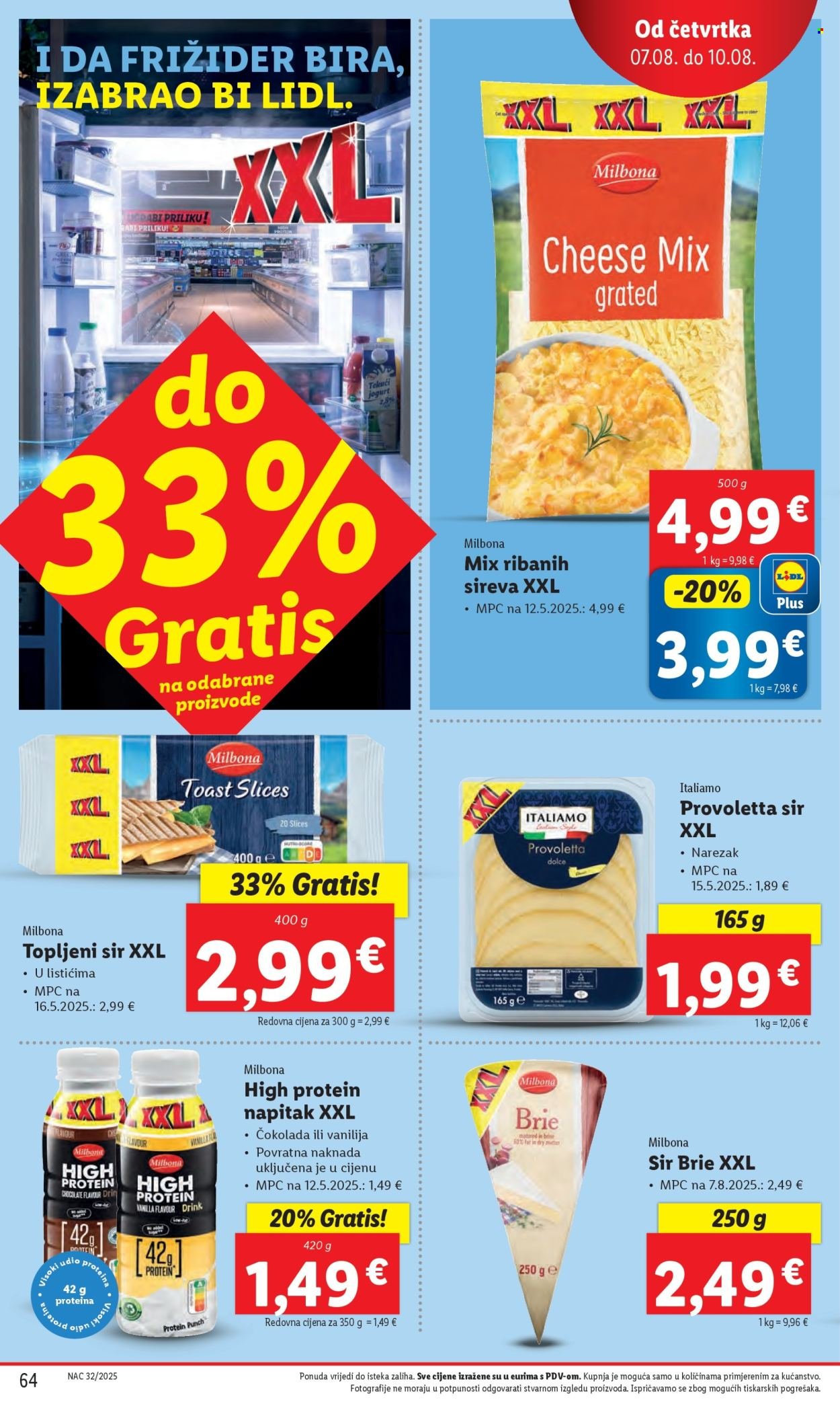 LIDL katalog - Od ponedeljka 04.08.2025.