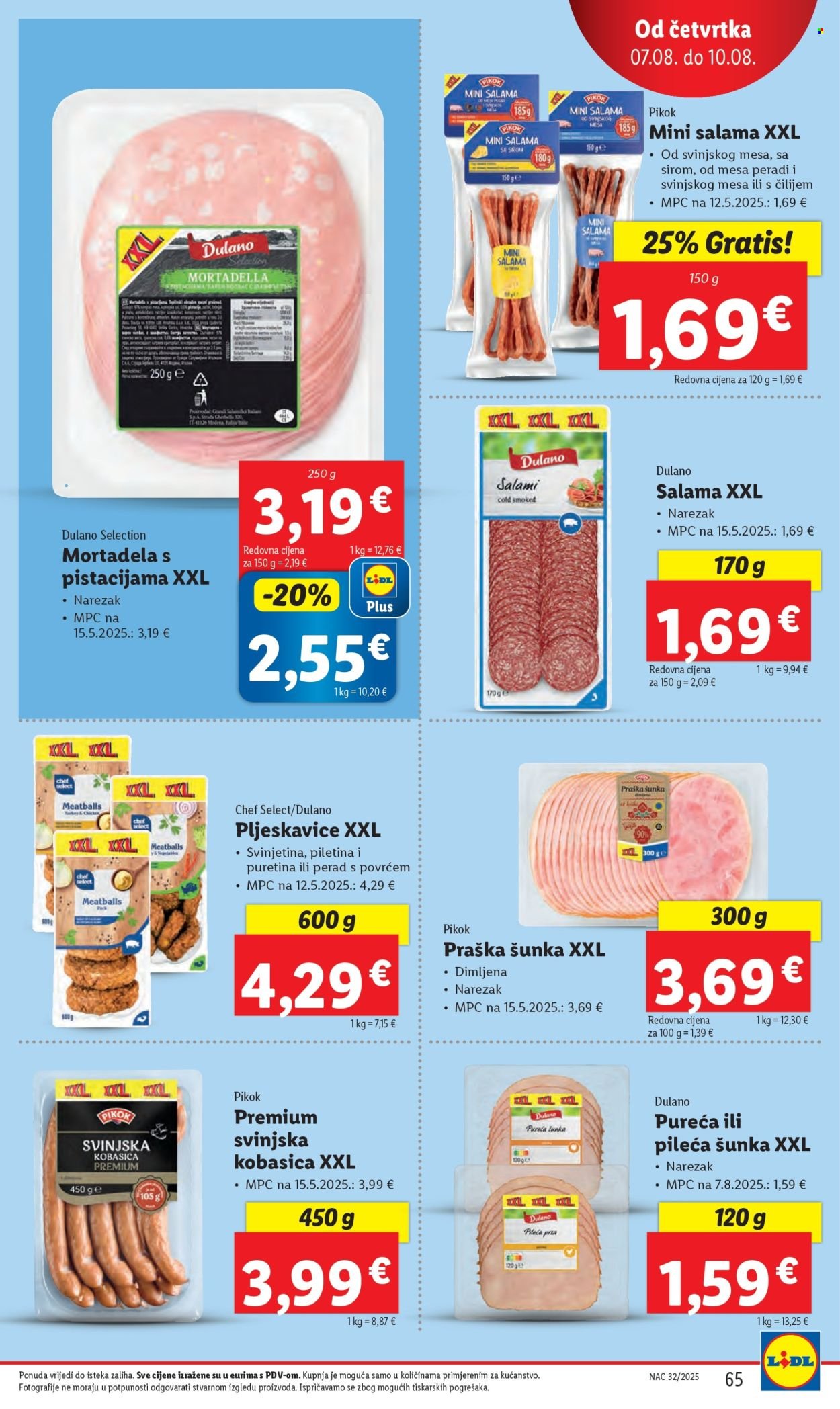 LIDL katalog - Od ponedeljka 04.08.2025.