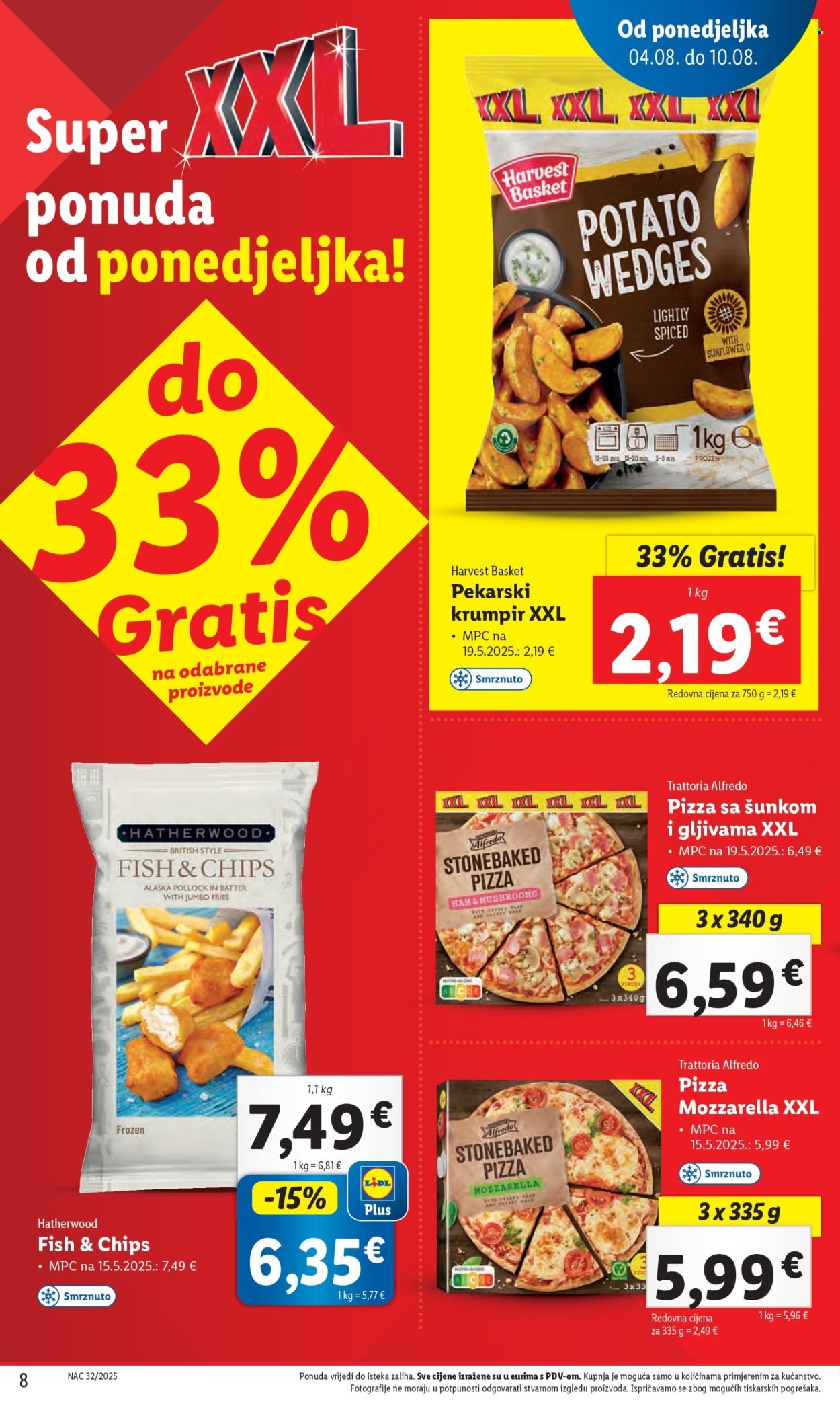 LIDL katalog - Od ponedeljka 04.08.2025.