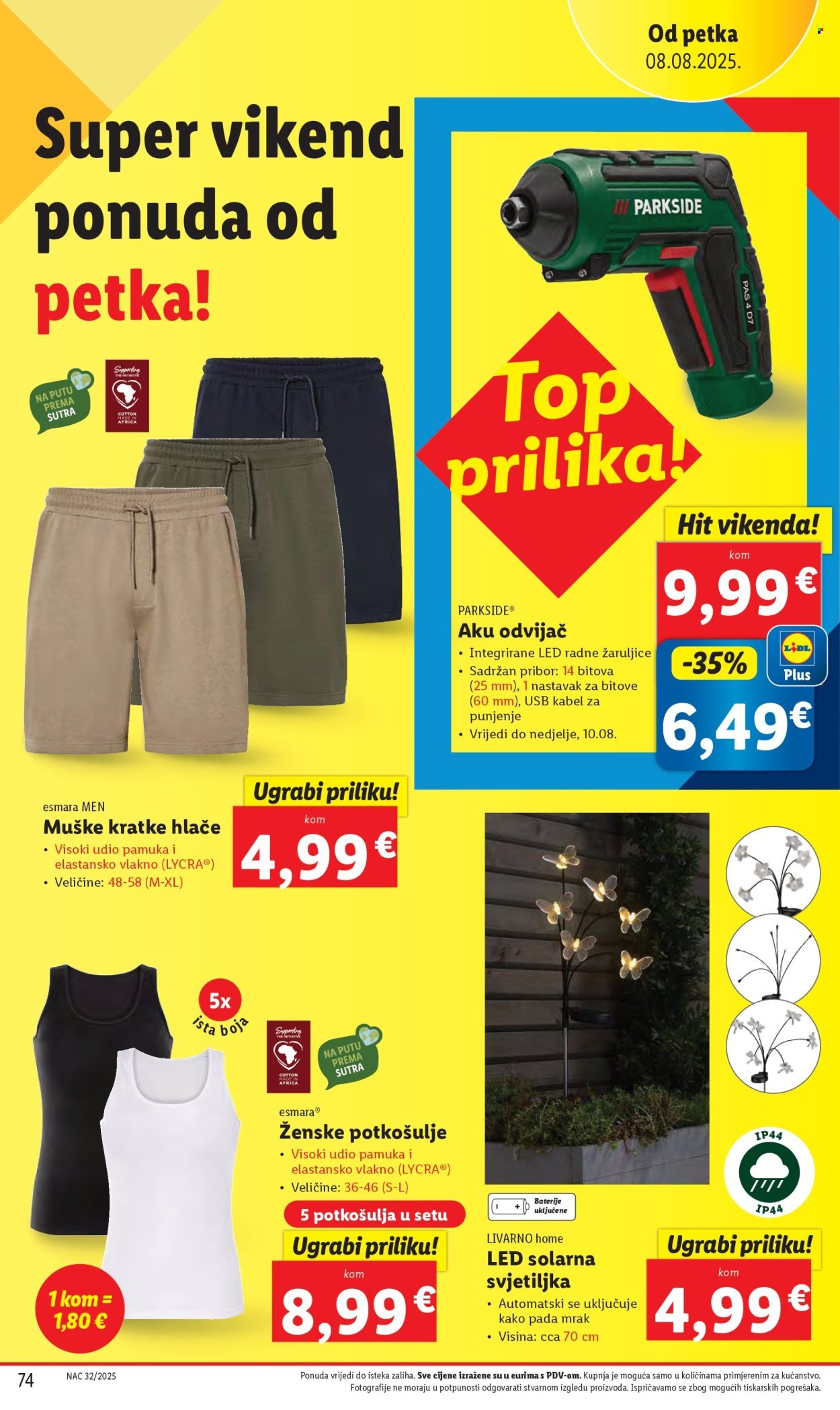 LIDL katalog - Od ponedeljka 04.08.2025.