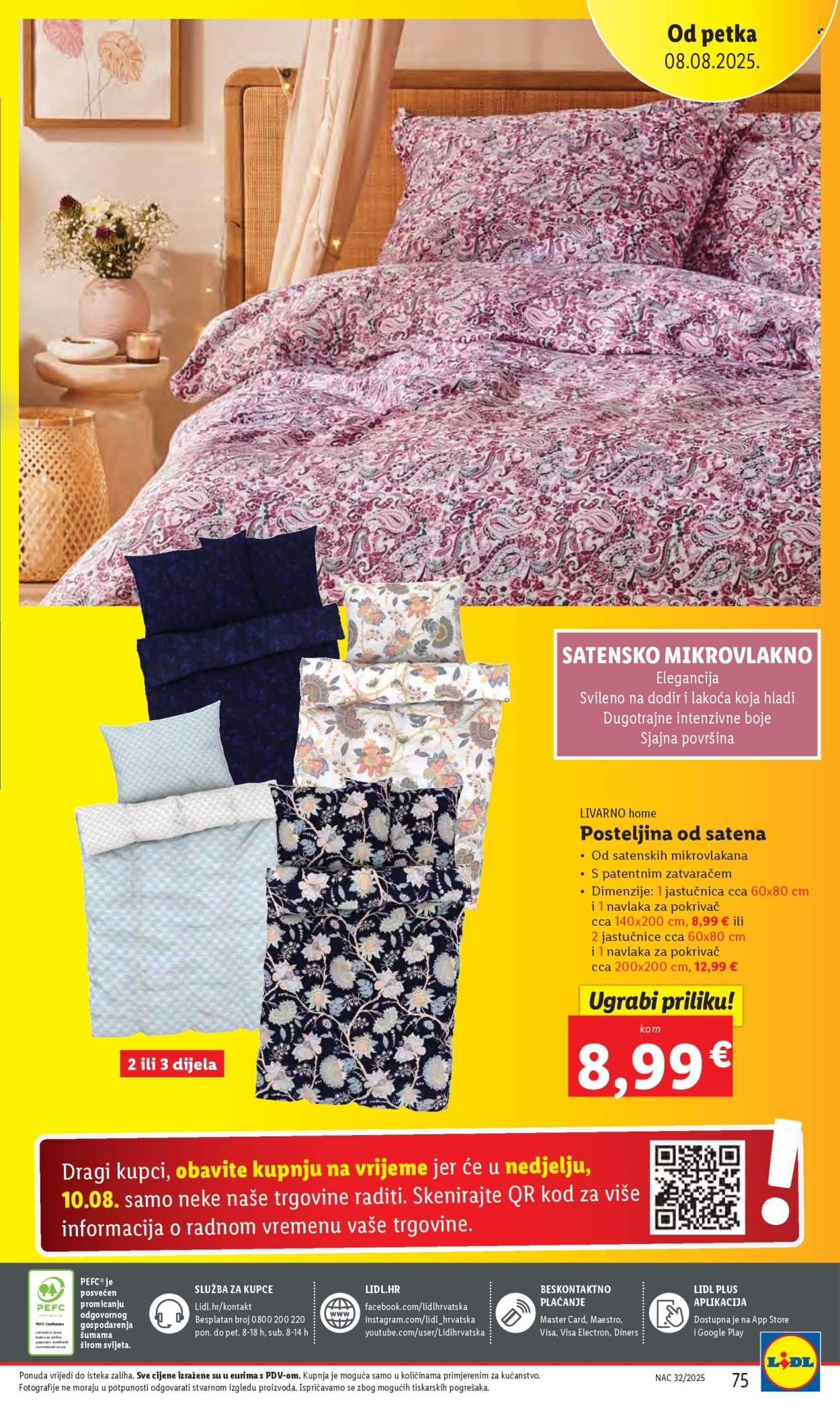 LIDL katalog - Od ponedeljka 04.08.2025.