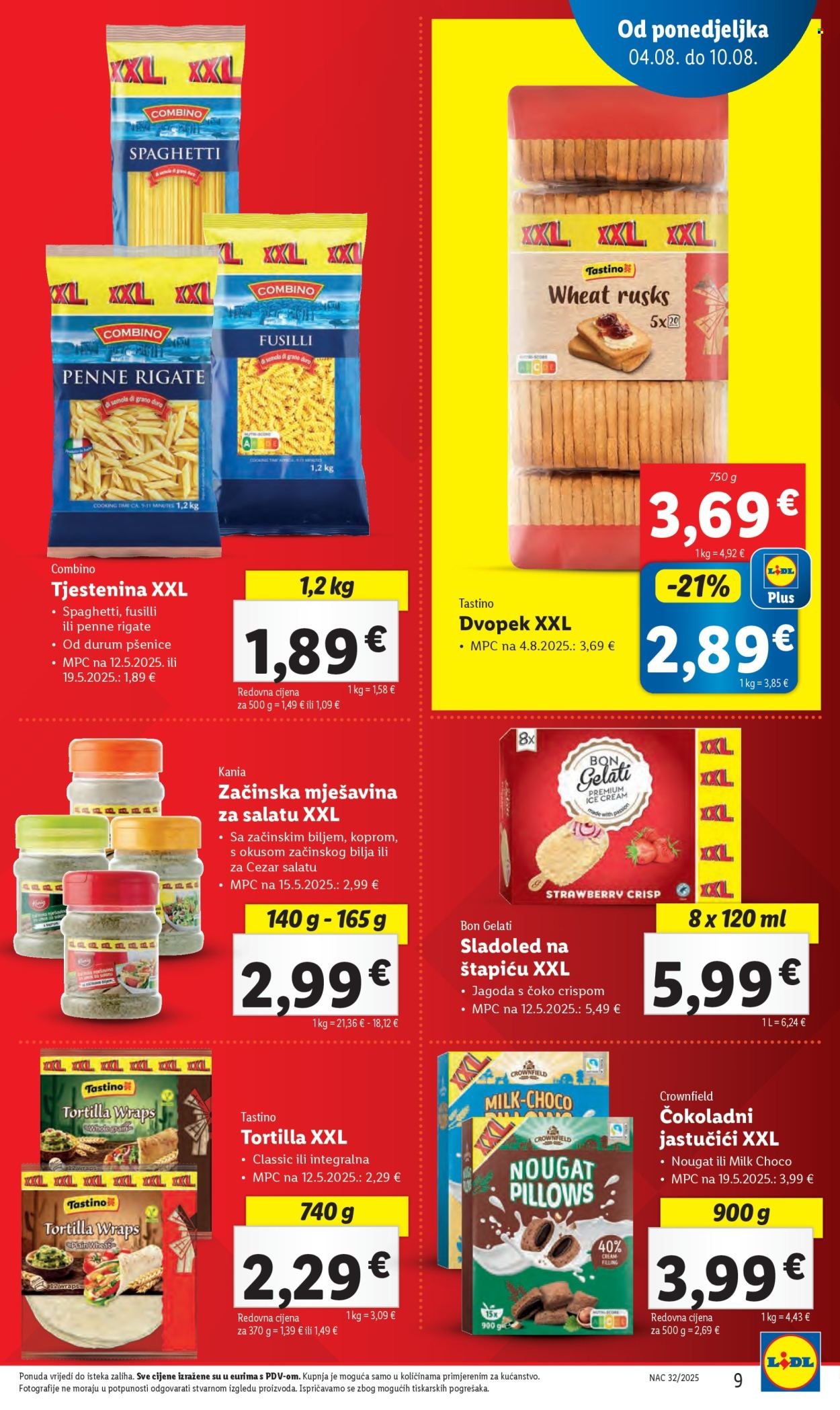 LIDL katalog - Od ponedeljka 04.08.2025.