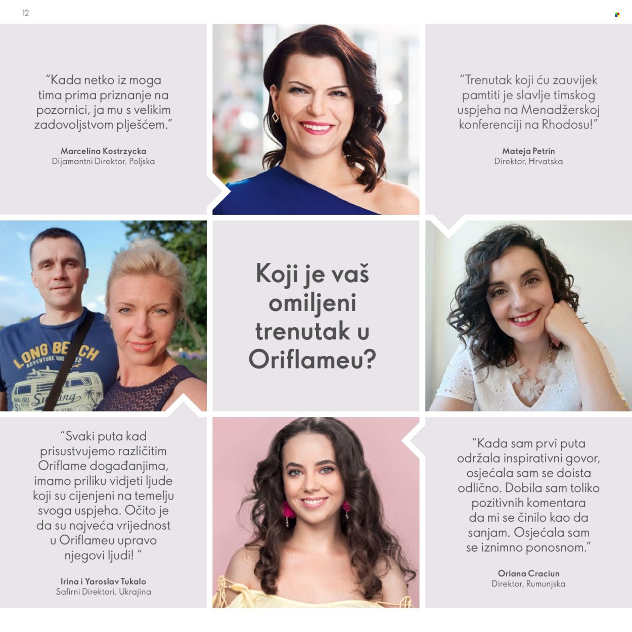 ORIFLAME katalog - Model za Brend