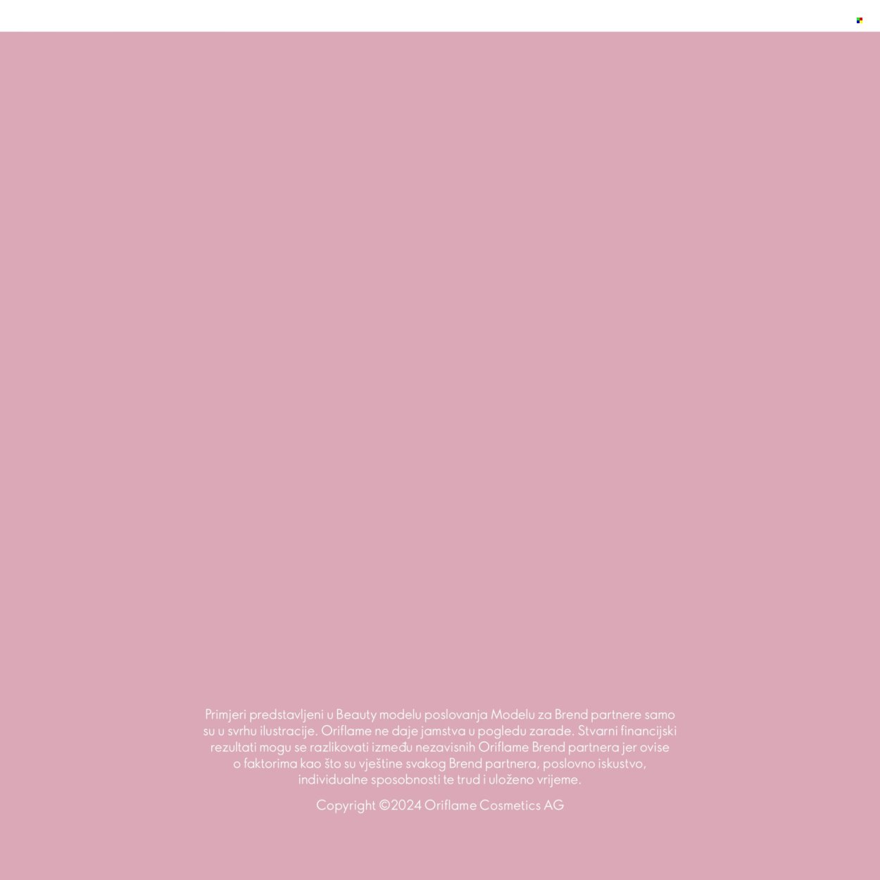 ORIFLAME katalog - Model za Brend