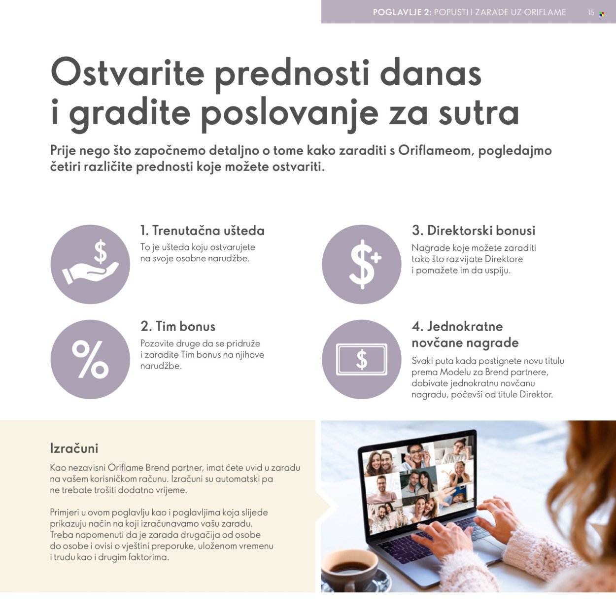 ORIFLAME katalog - Model za Brend