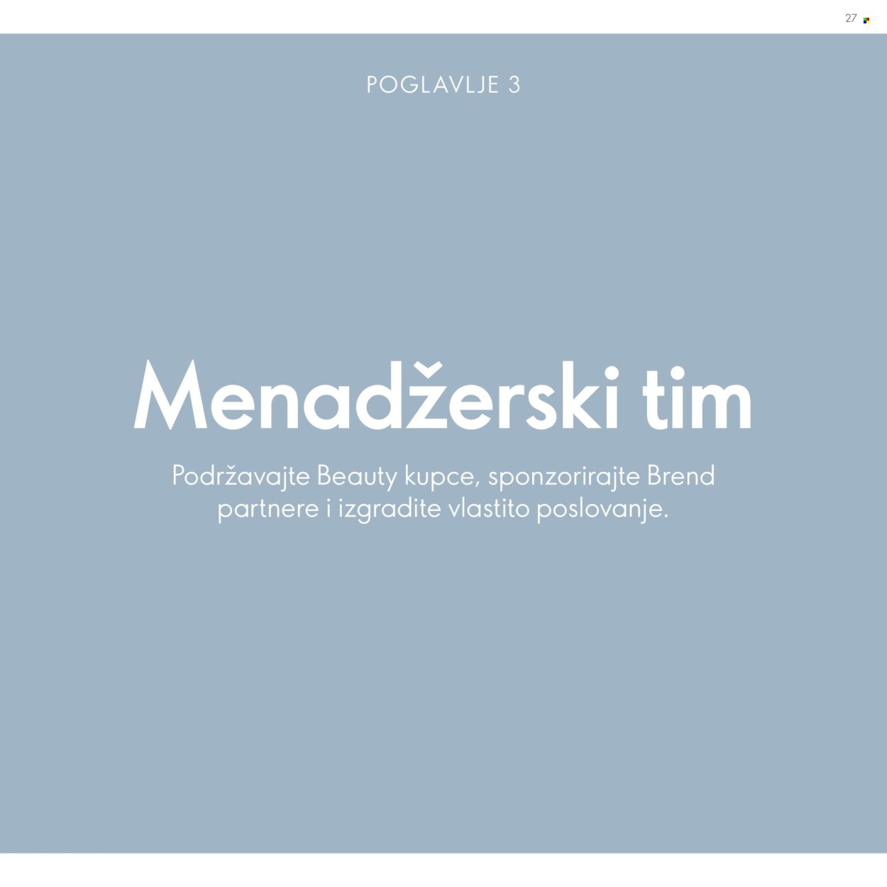 ORIFLAME katalog - Model za Brend