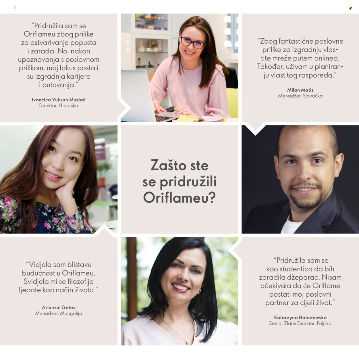 ORIFLAME katalog - Model za Brend