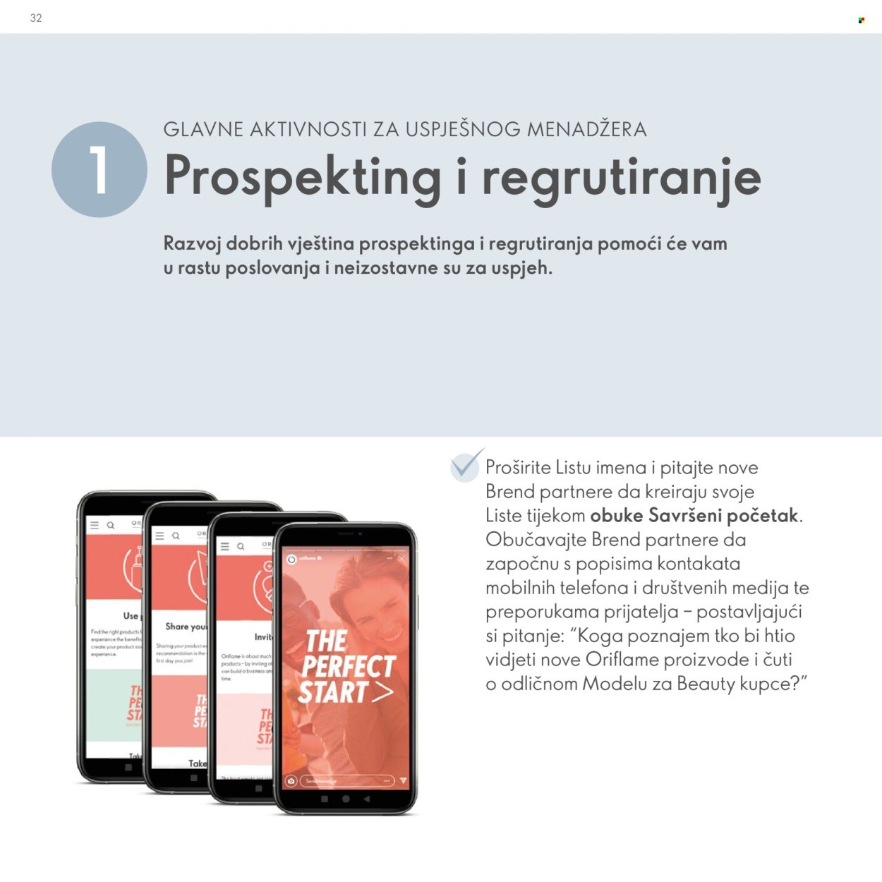 ORIFLAME katalog - Model za Brend