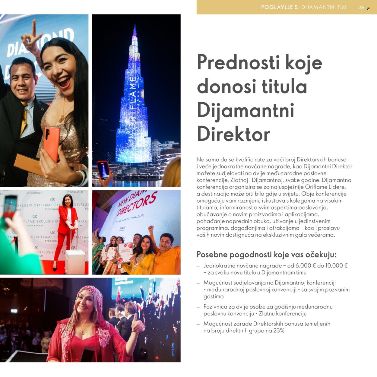ORIFLAME katalog - Model za Brend