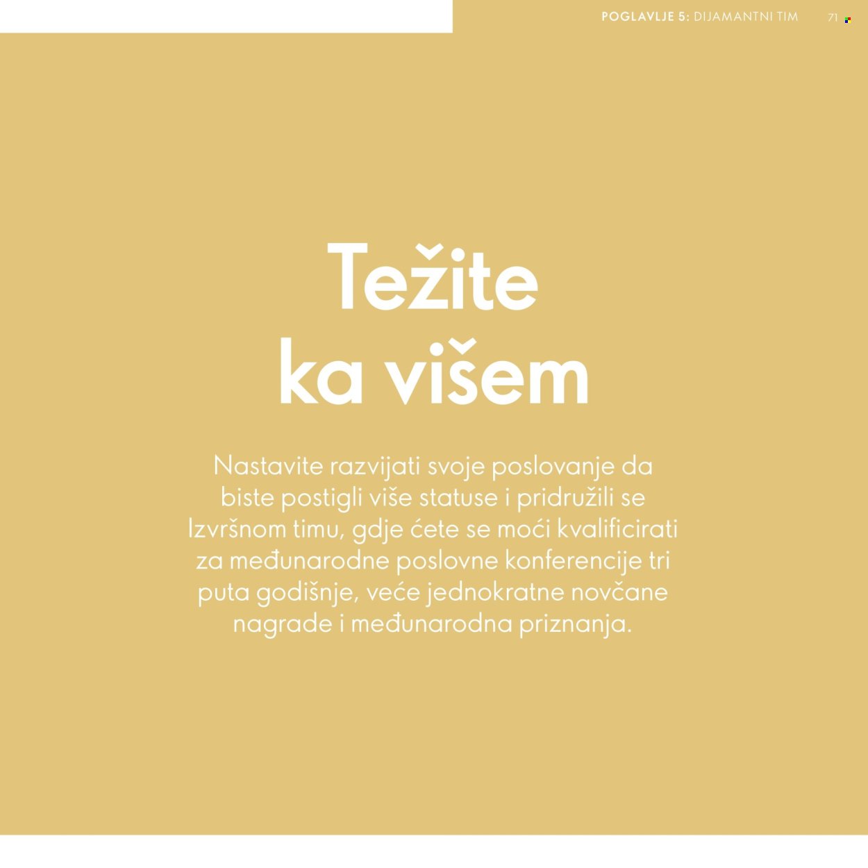 ORIFLAME katalog - Model za Brend