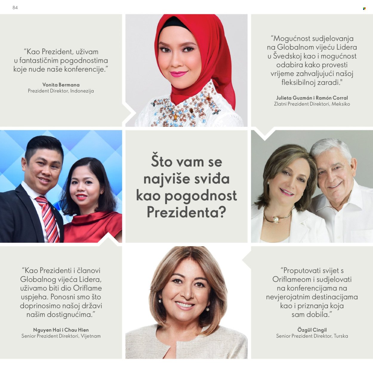 ORIFLAME katalog - Model za Brend