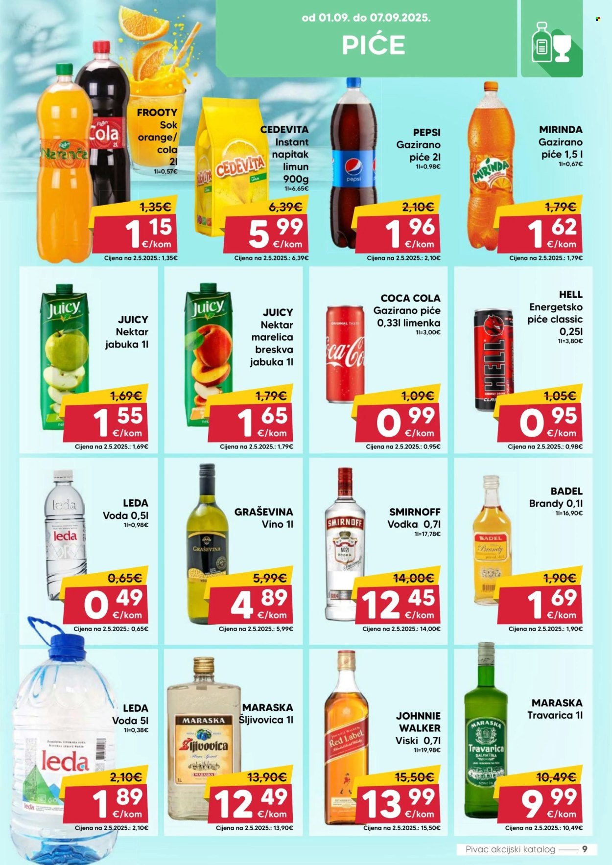 PIVAC katalog - Od ponedeljka 01.09.2025.