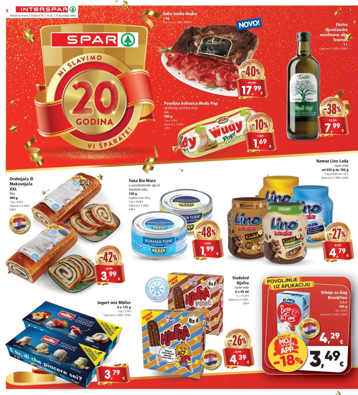 INTERSPAR katalog - Od srijede 16.07.2025.