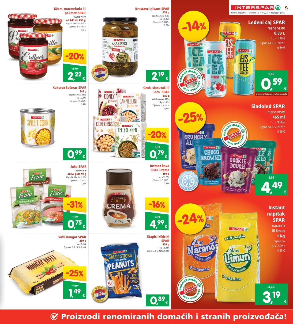 INTERSPAR katalog - Od srijede 16.07.2025.