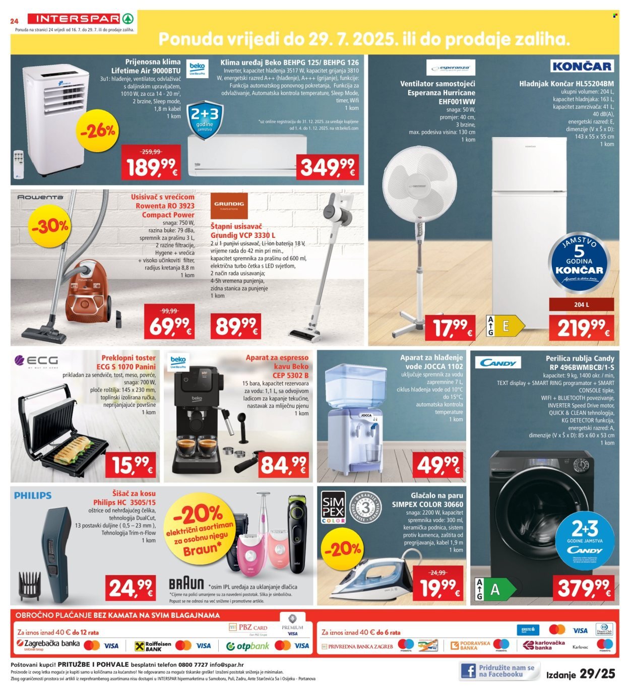 INTERSPAR katalog - Od srijede 16.07.2025.