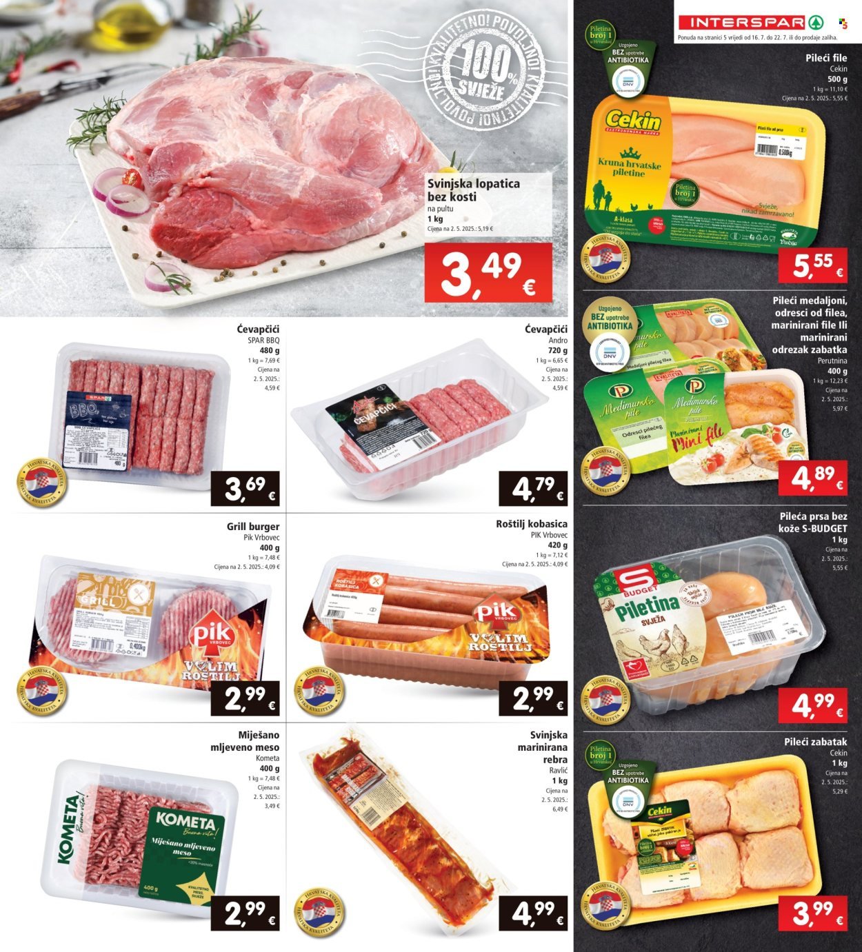 INTERSPAR katalog - Od srijede 16.07.2025.