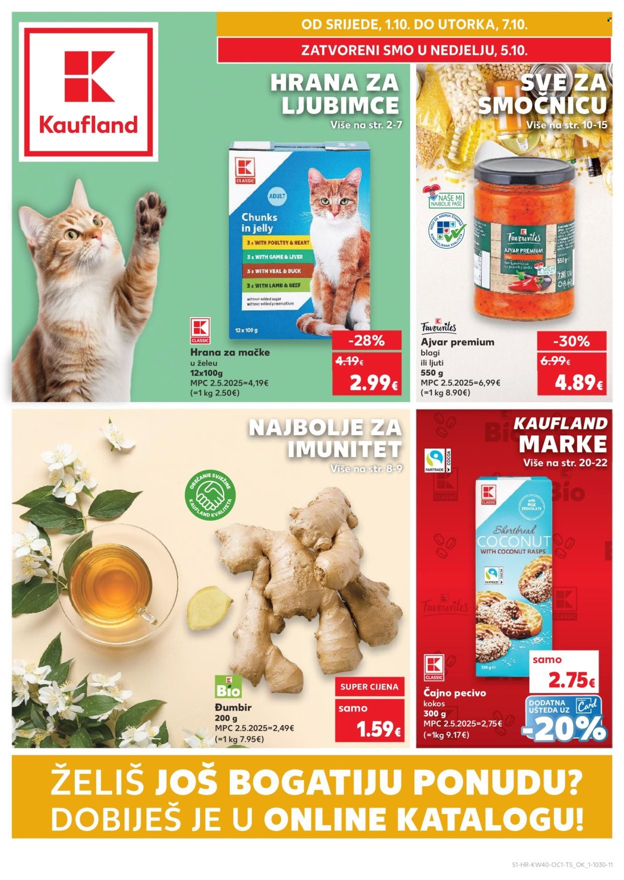KAUFLAND katalog - Od srijede 01.10.2025.