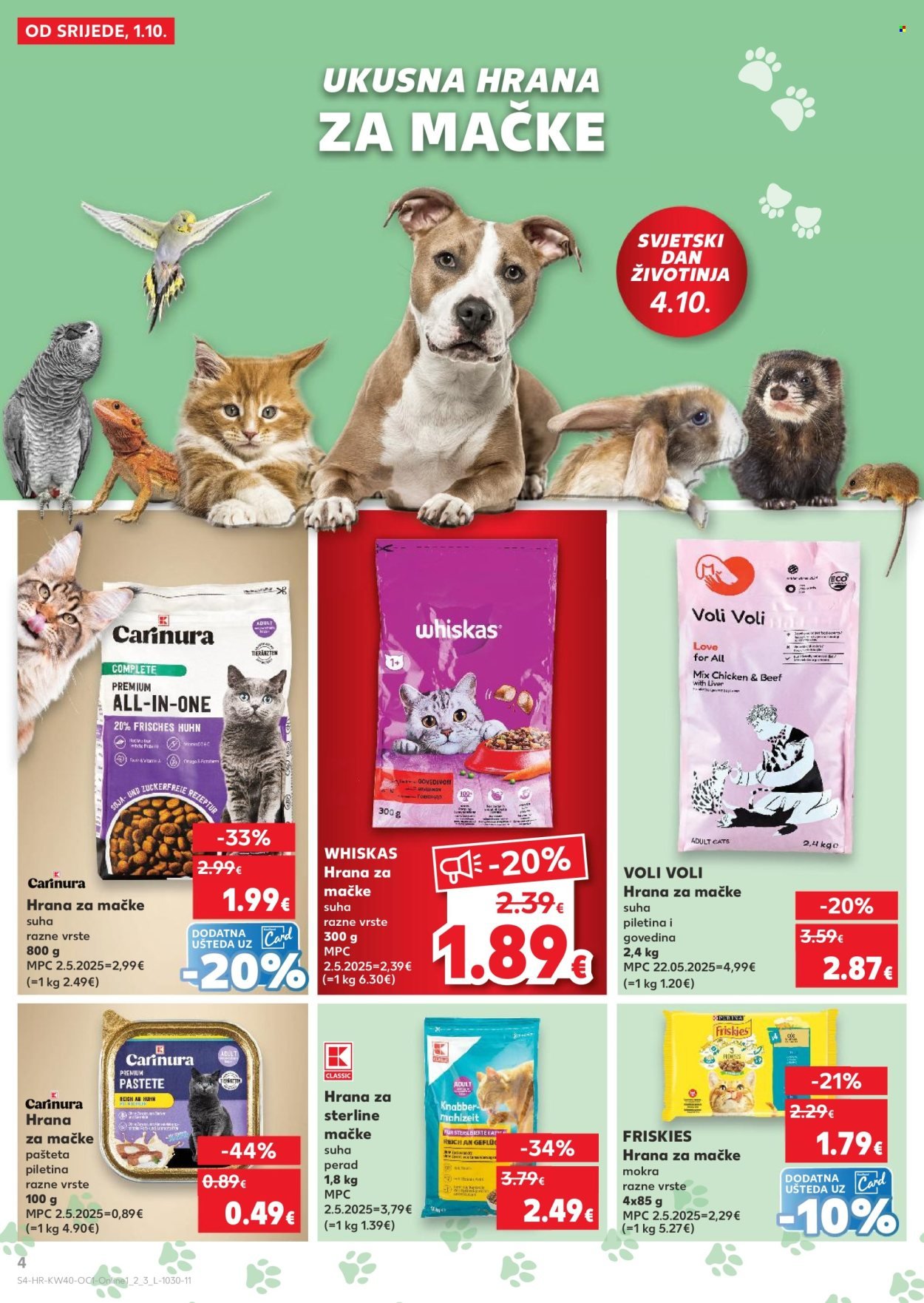 KAUFLAND katalog - Od srijede 01.10.2025.