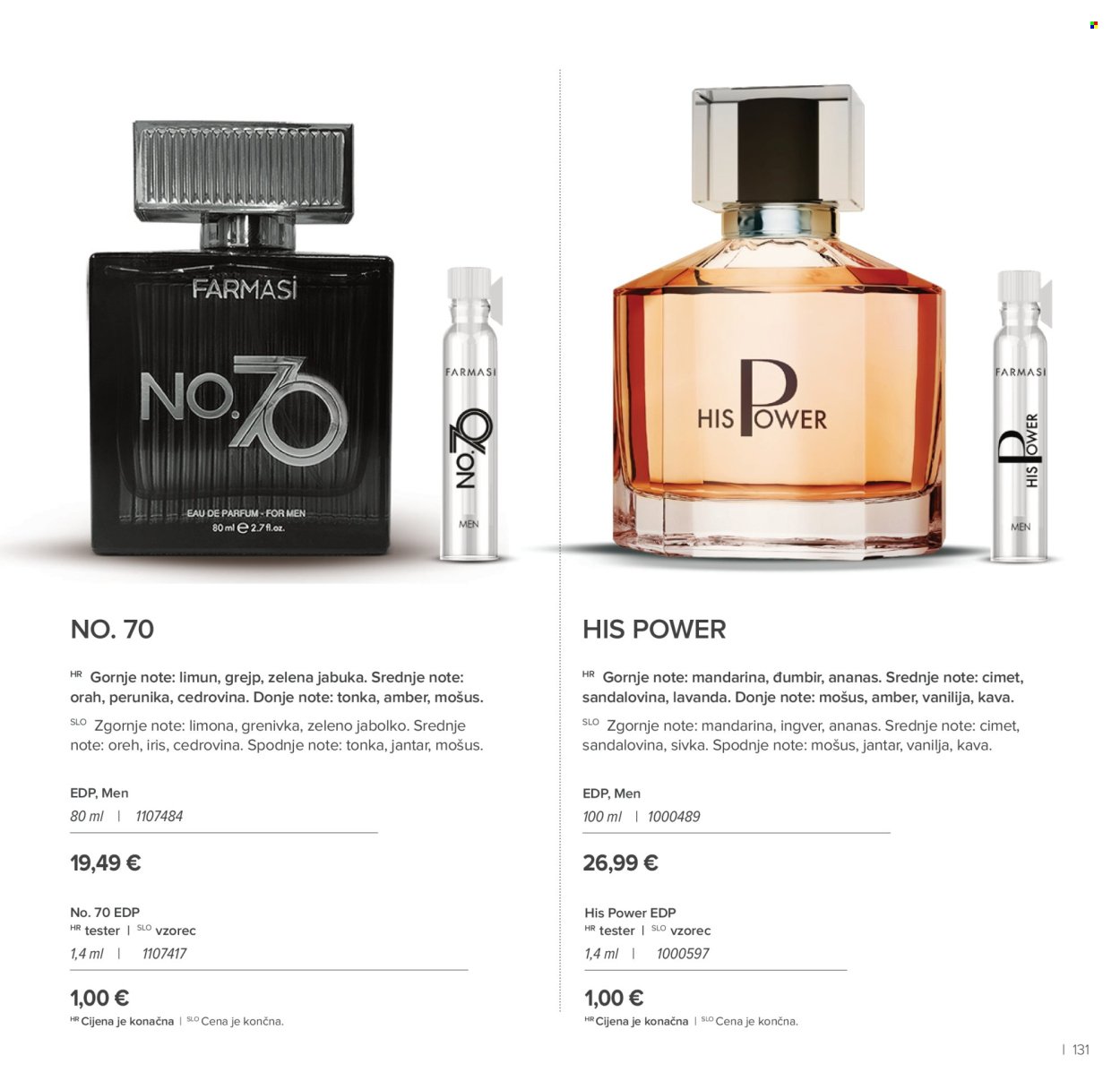 FARMASI katalog - Od četvrtka 01.01.2026.