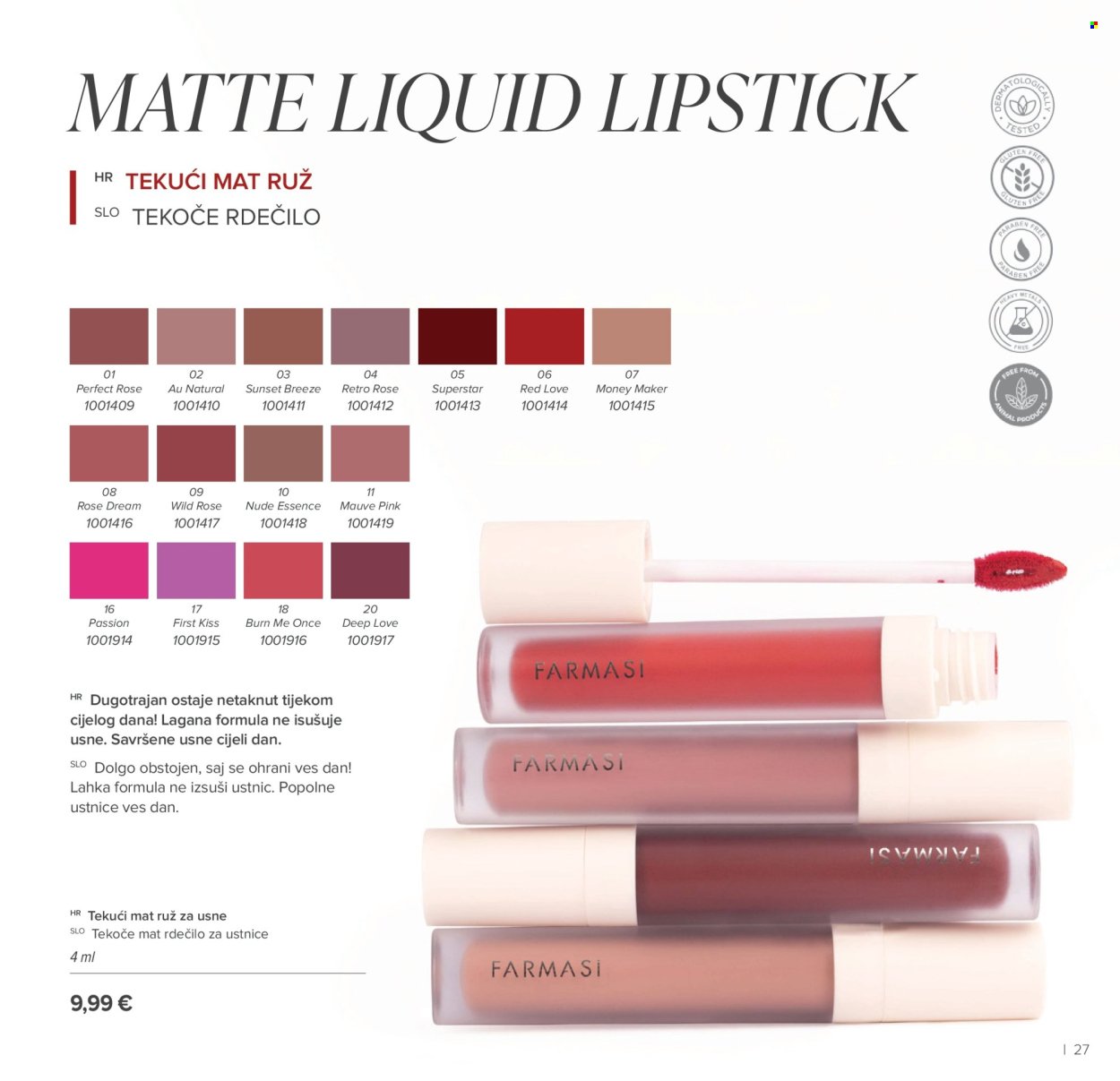 FARMASI katalog - Od četvrtka 01.01.2026.
