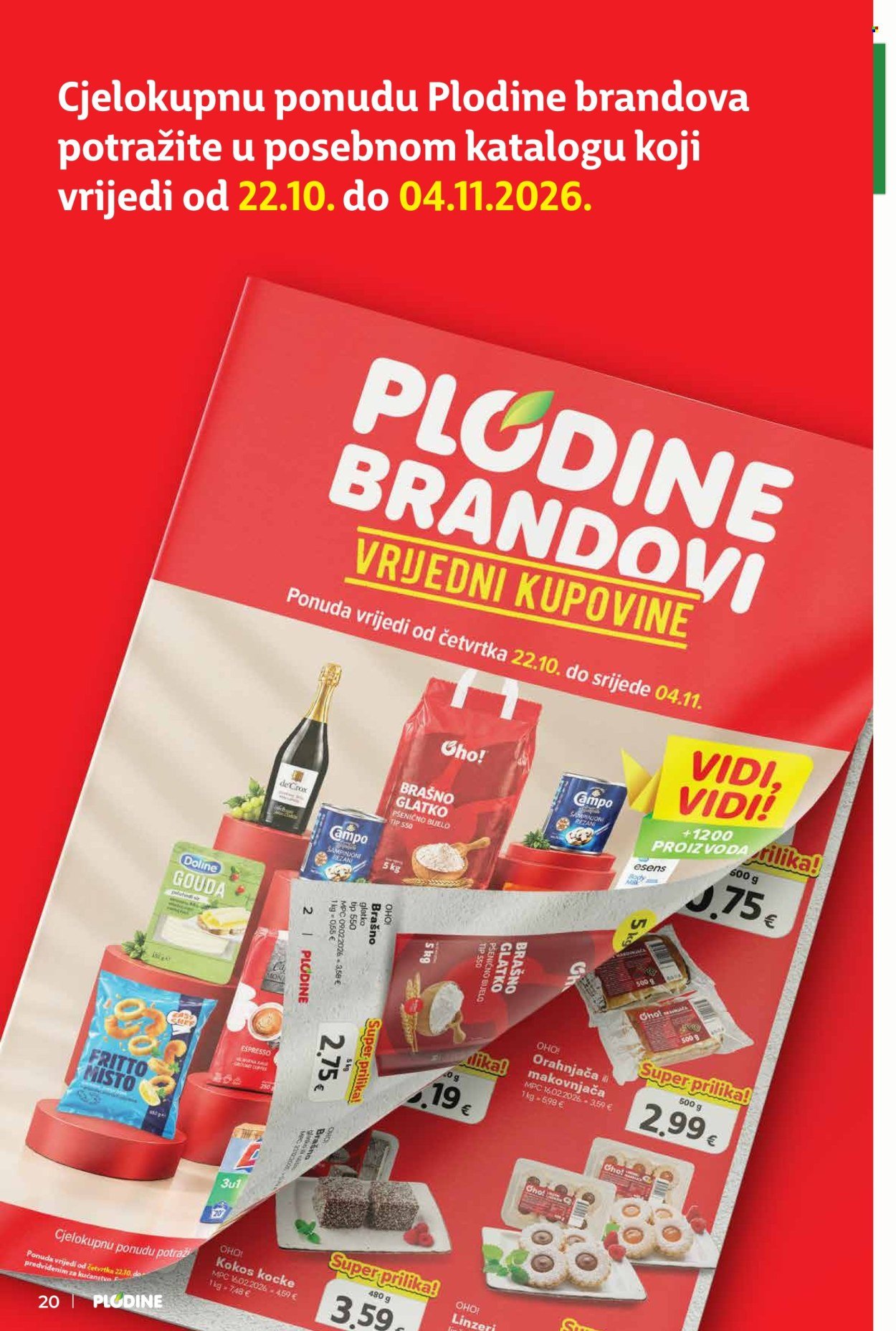 PLODINE katalog - Od srijede 21.10.2026.