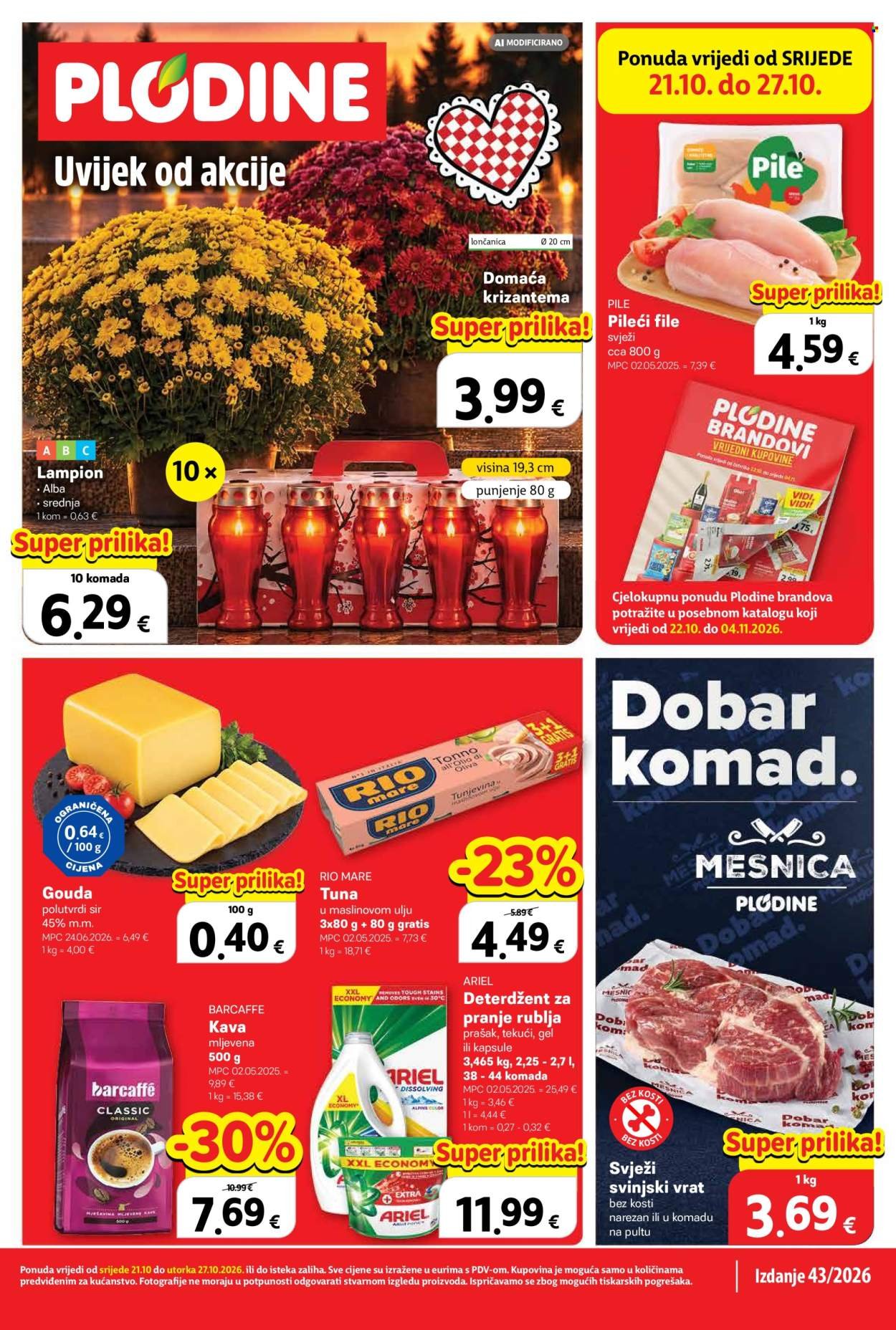 PLODINE katalog - Od srijede 21.10.2026.