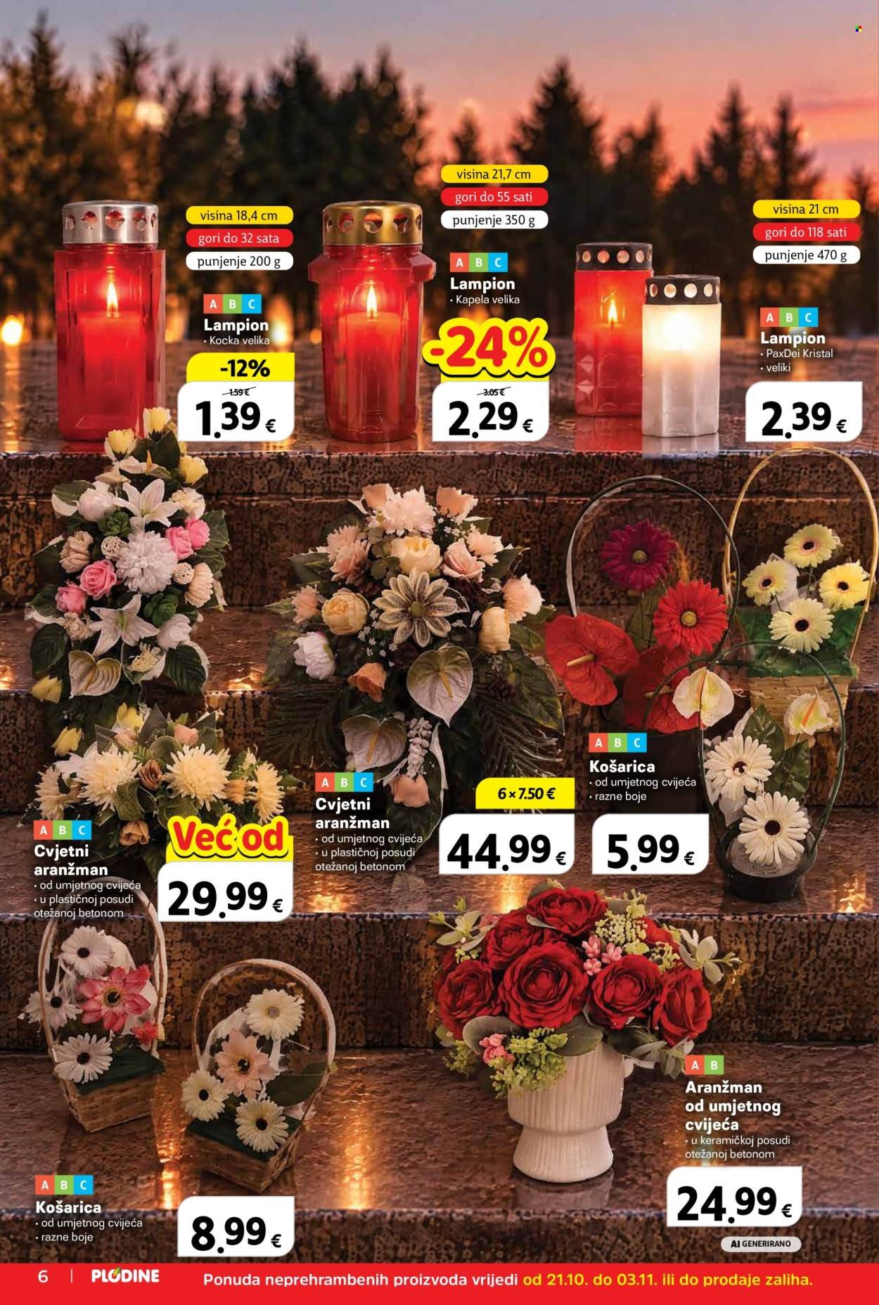 PLODINE katalog - Od srijede 21.10.2026.