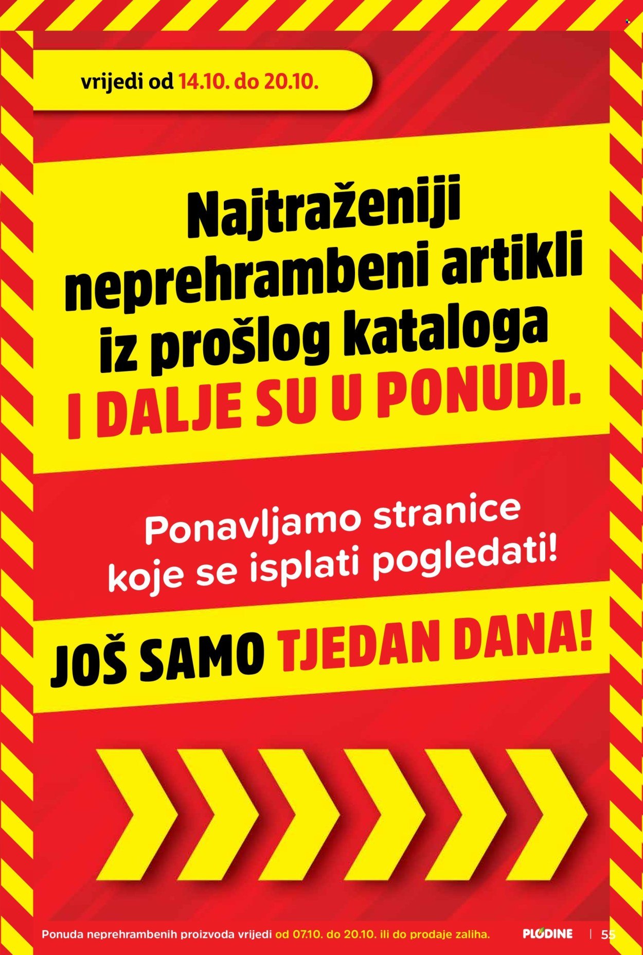 PLODINE katalog - Od srijede 21.10.2026.