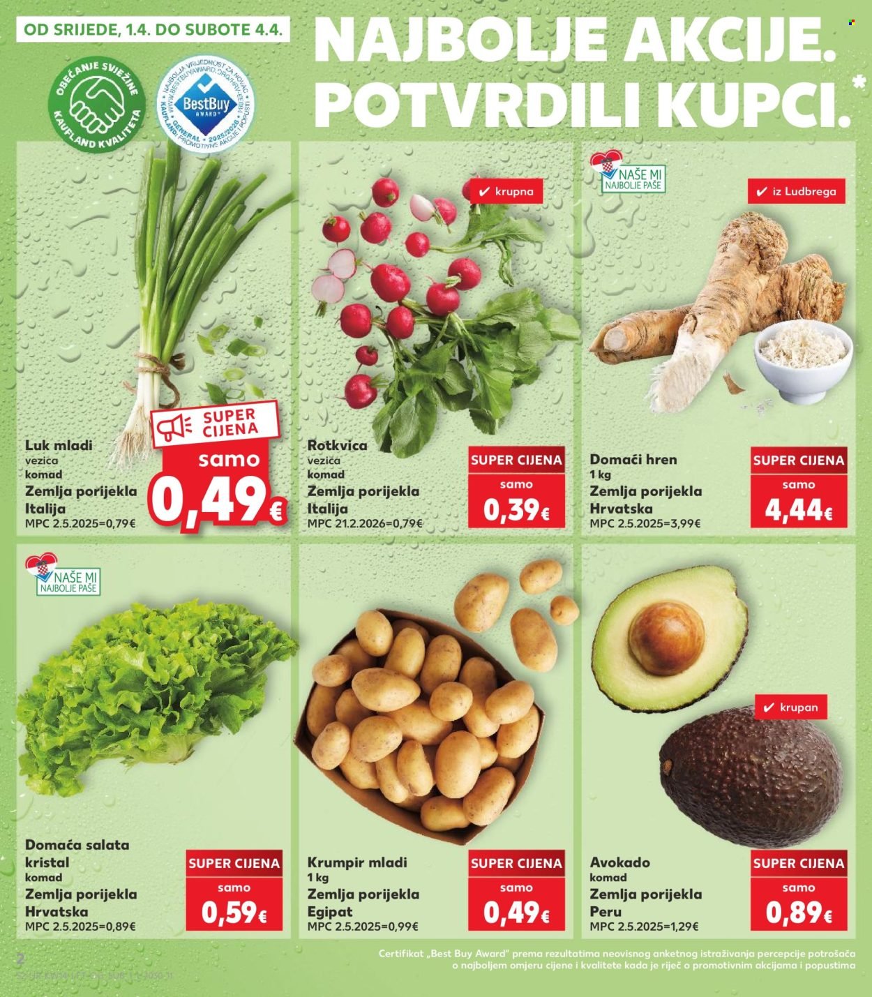 KAUFLAND katalog - Od srijede 01.04.2026.