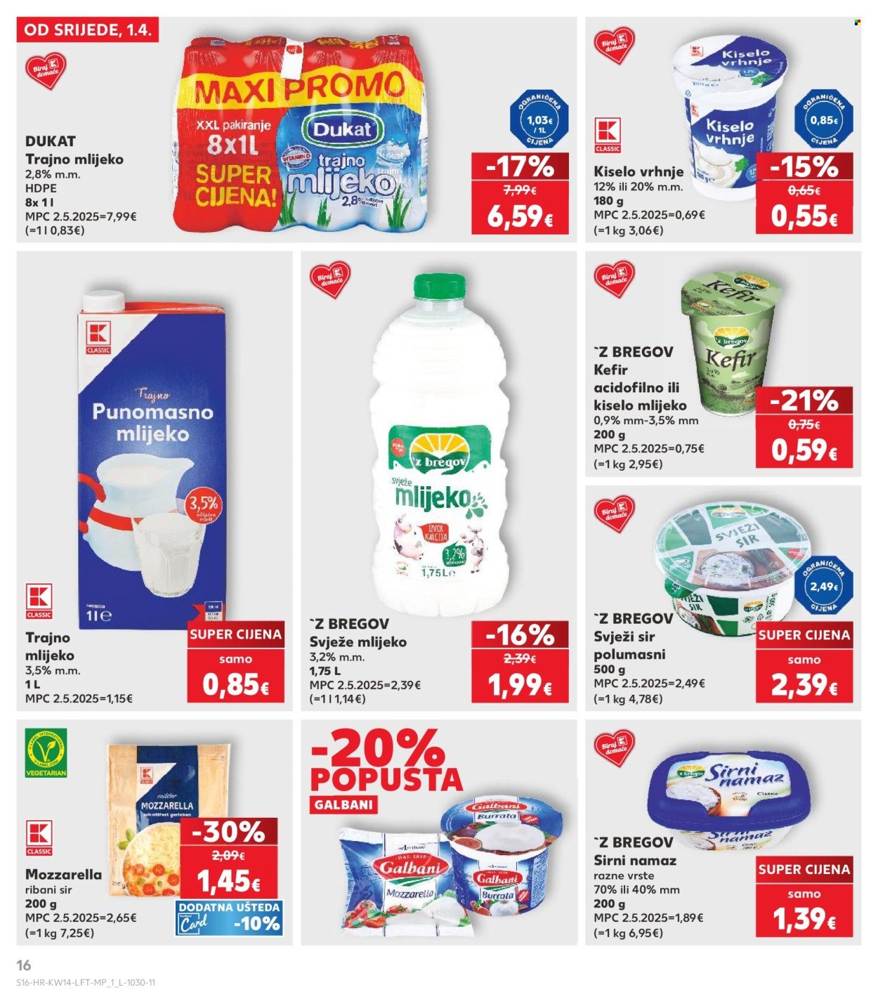 KAUFLAND katalog - Od srijede 01.04.2026.