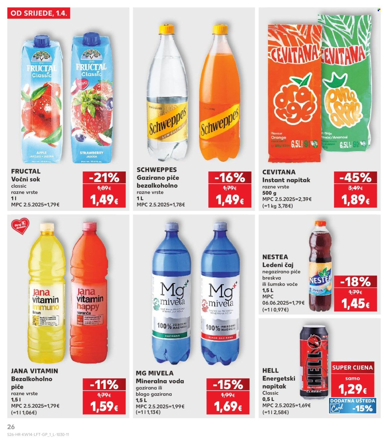 KAUFLAND katalog - Od srijede 01.04.2026.