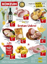 KONZUM katalog - Od srijede 25.03.2026.