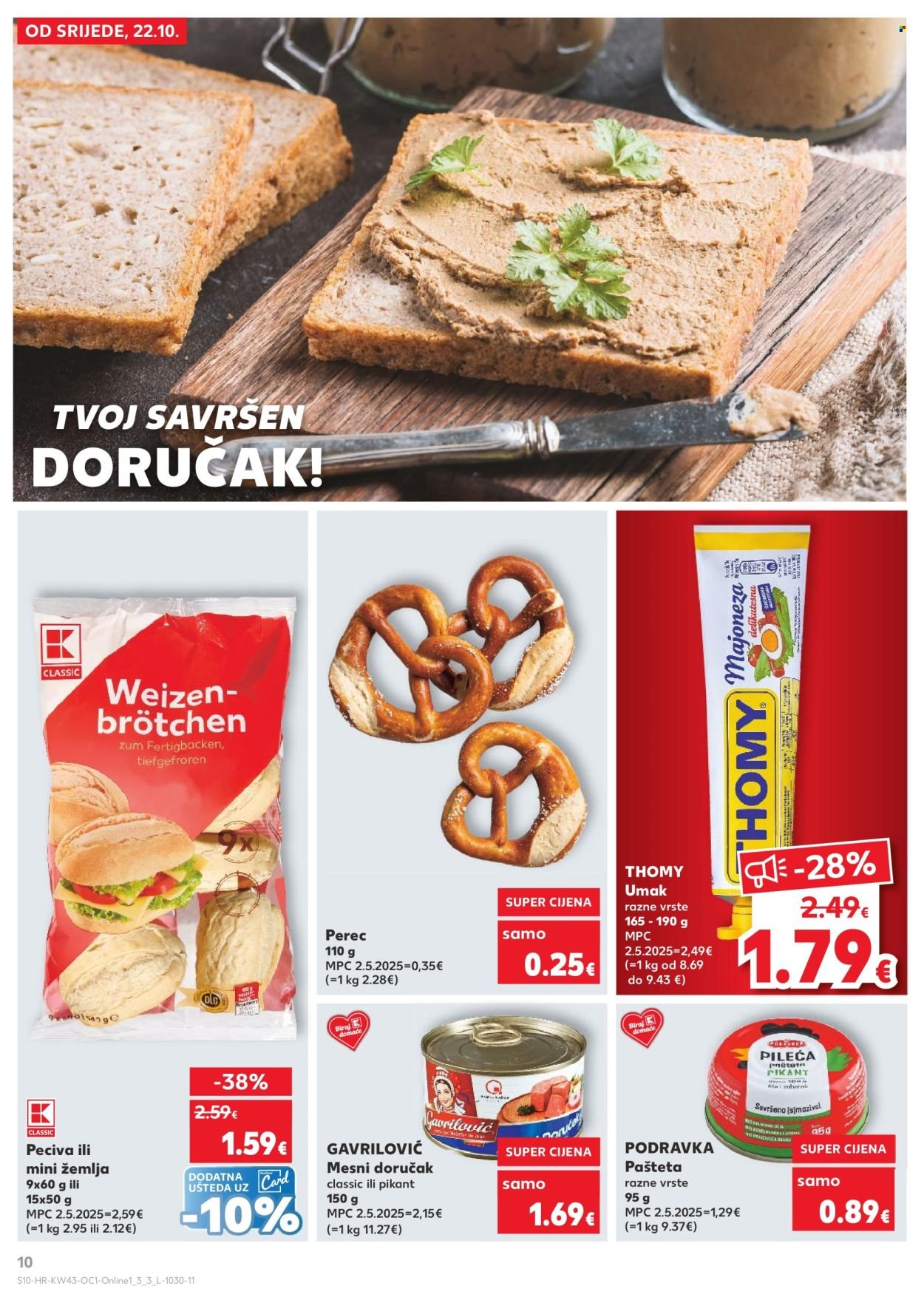 KAUFLAND katalog - Od srijede 22.10.2025.