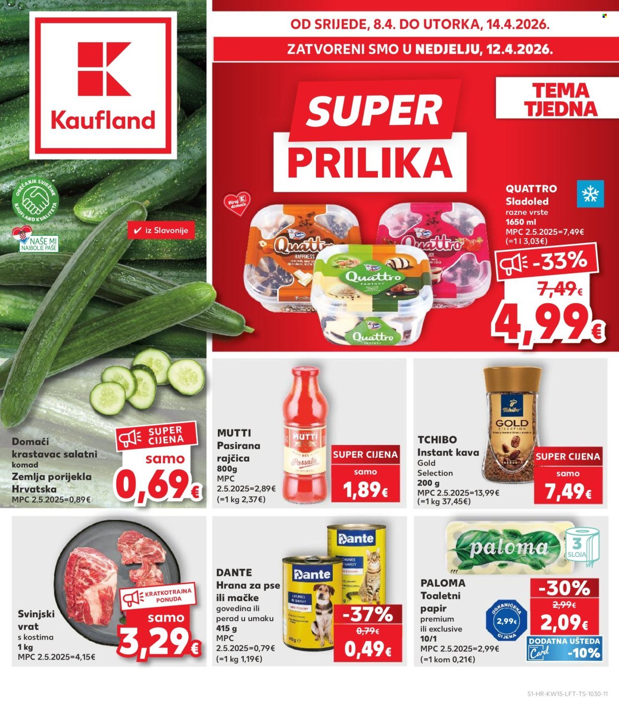 KAUFLAND katalog - Od srijede 08.04.2026.
